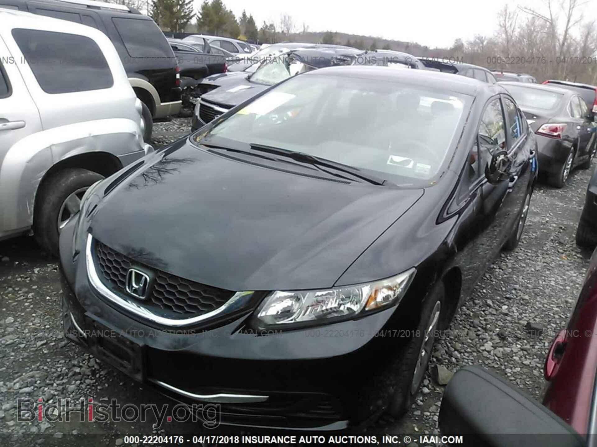 2013 Honda Civic - VIN: 19XFB2F58DE209051 - Фото 2