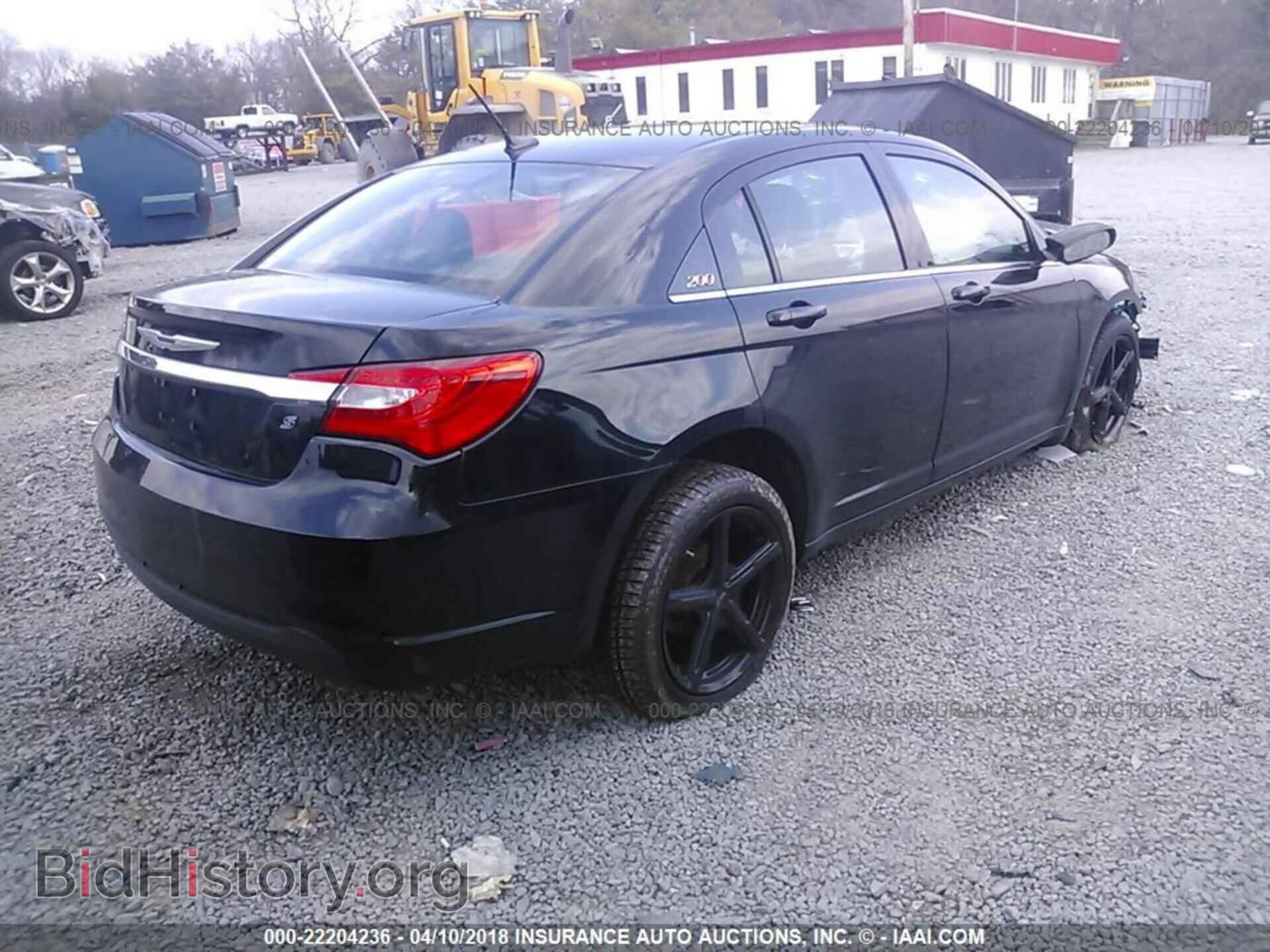 2012 Chrysler 200 - VIN: 1C3CCBHG3CN178286 - Фото 4