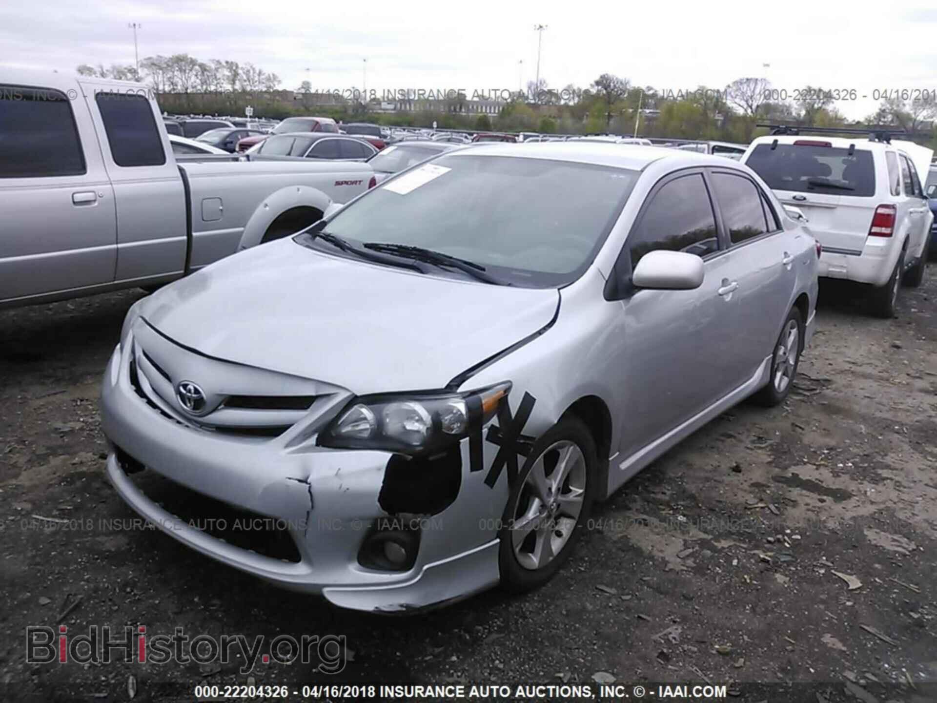 2011 Toyota Corolla - VIN: 2T1BU4EE3BC716893 - Фото 2
