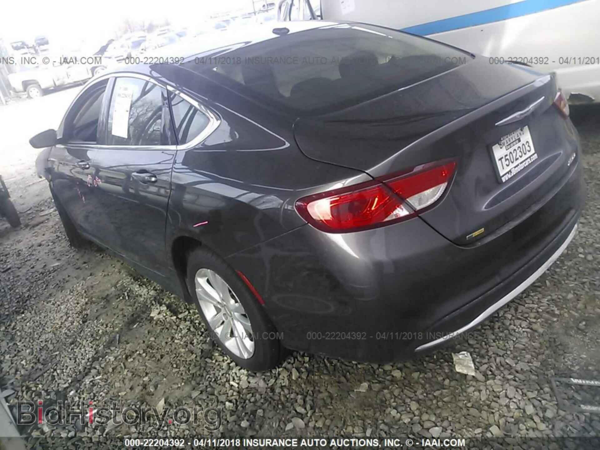 2016 Chrysler 200 - VIN: 1C3CCCAB1GN153560 - Фото 3