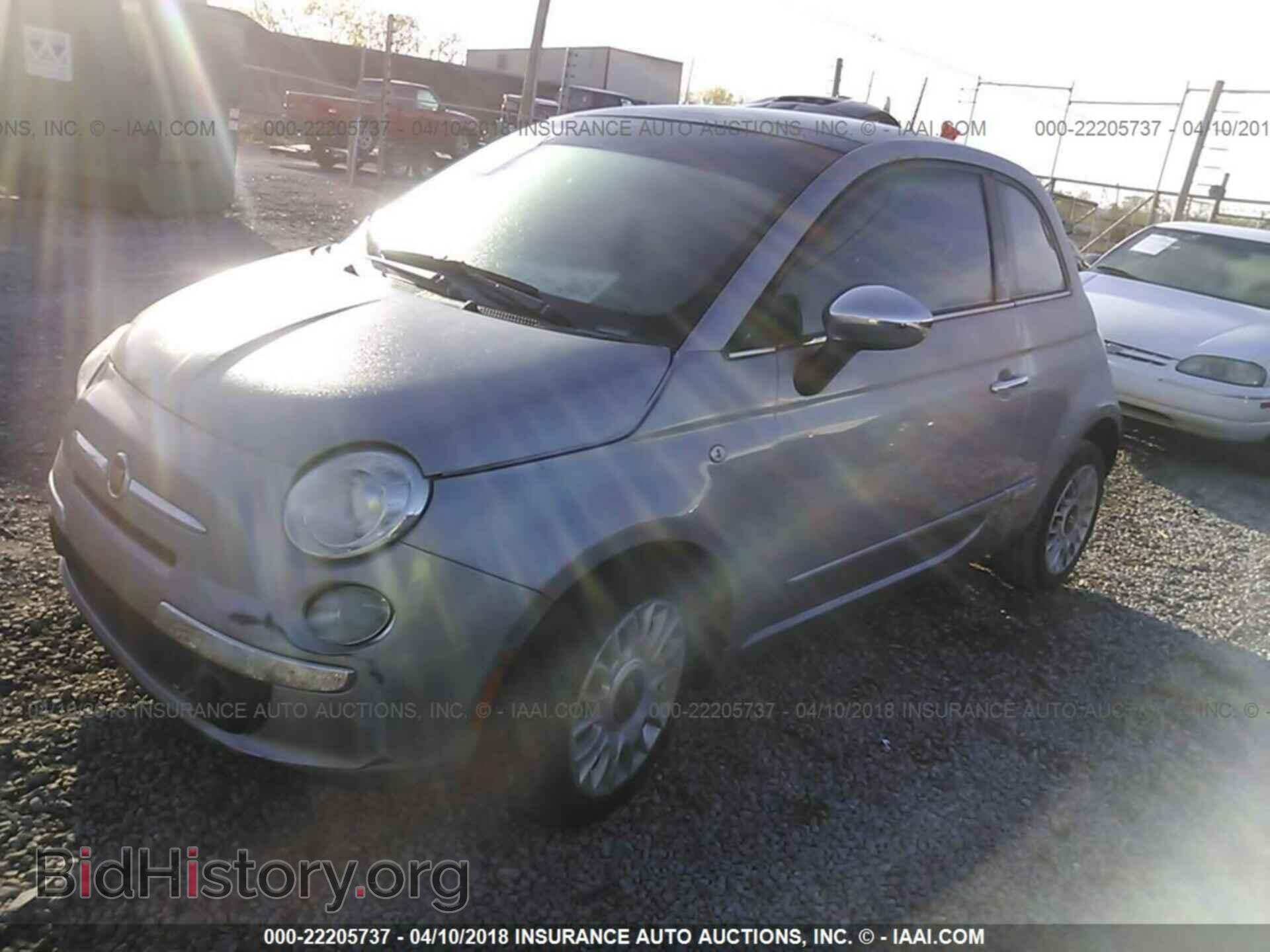 2015 Fiat 500 - VIN: 3C3CFFCR2FT624259 - Photo 2