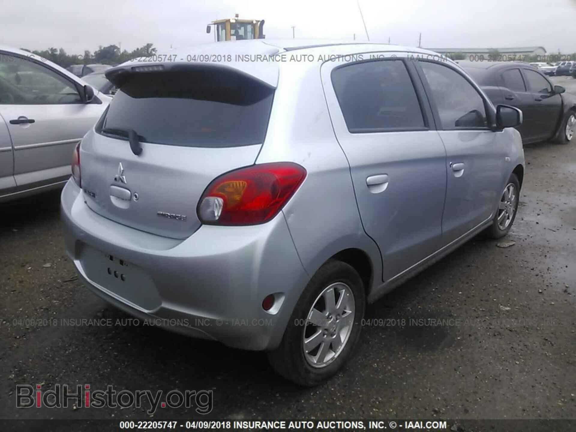 2014 Mitsubishi Mirage - VIN: ML32A4HJ5EH007614 - Фото 4