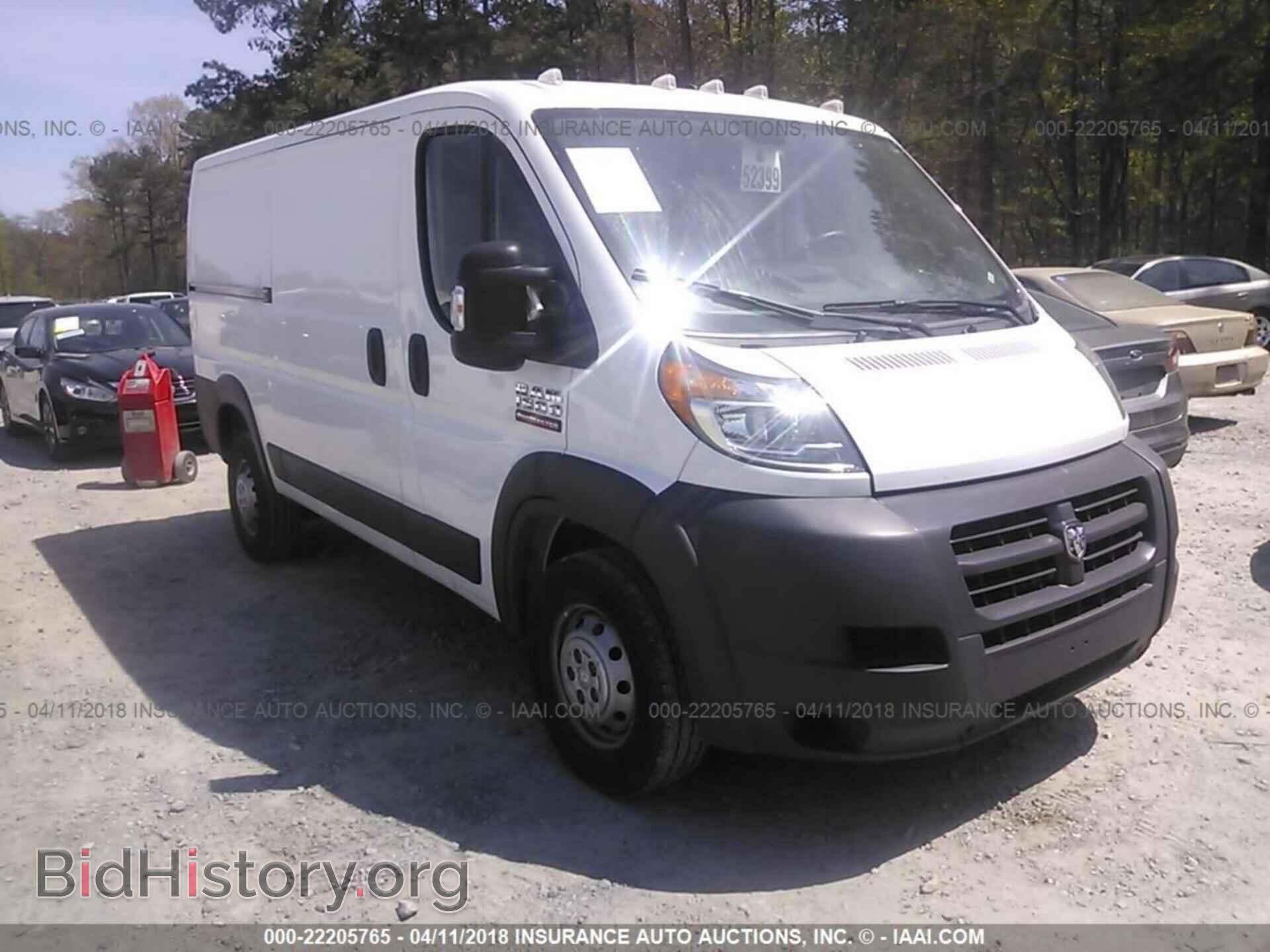 Фотография 3C6TRVAG9HE523930 - Ram Promaster 1500 2017