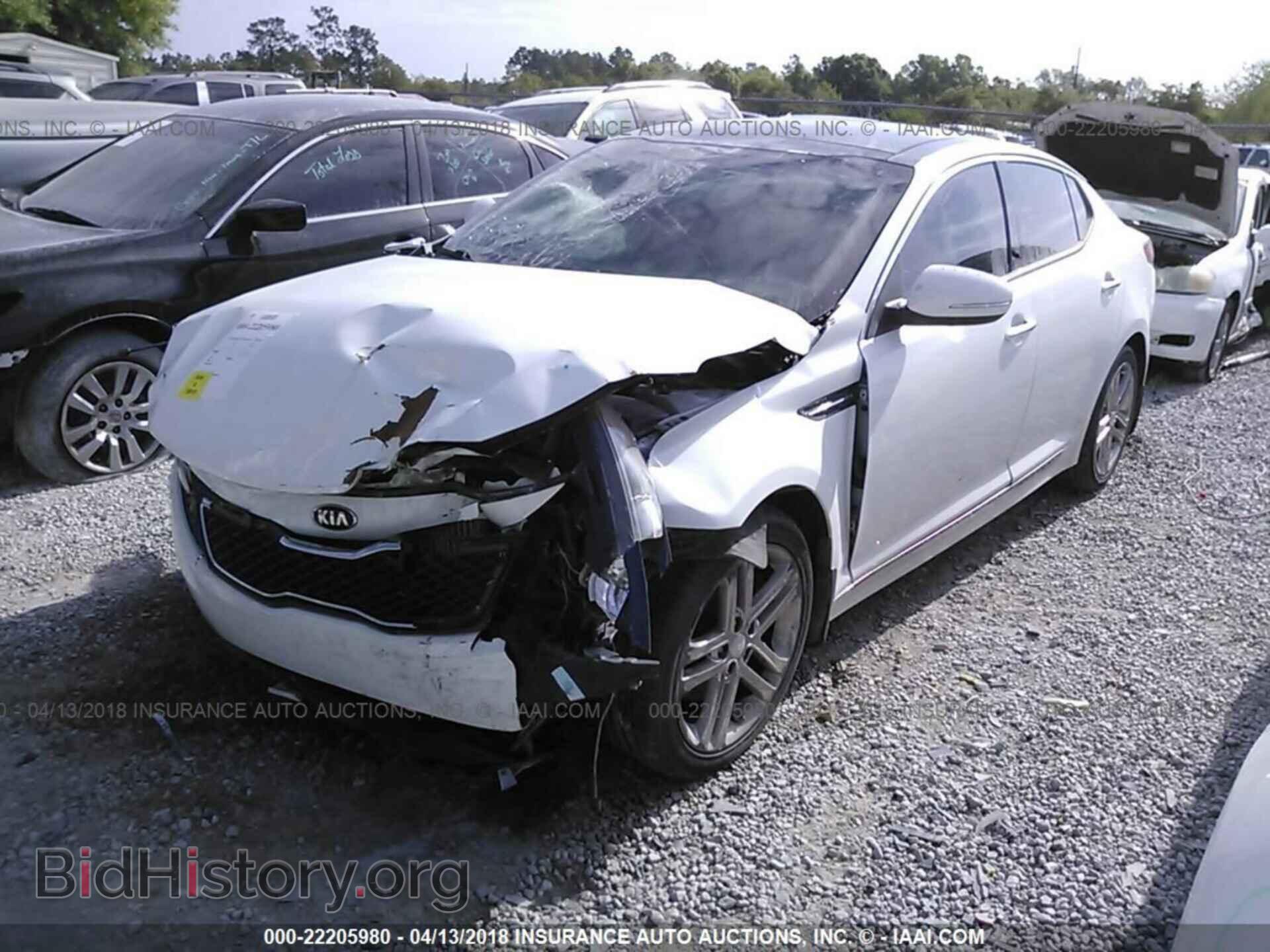 2013 Kia Optima - VIN: 5XXGR4A69DG134668 - Фото 2