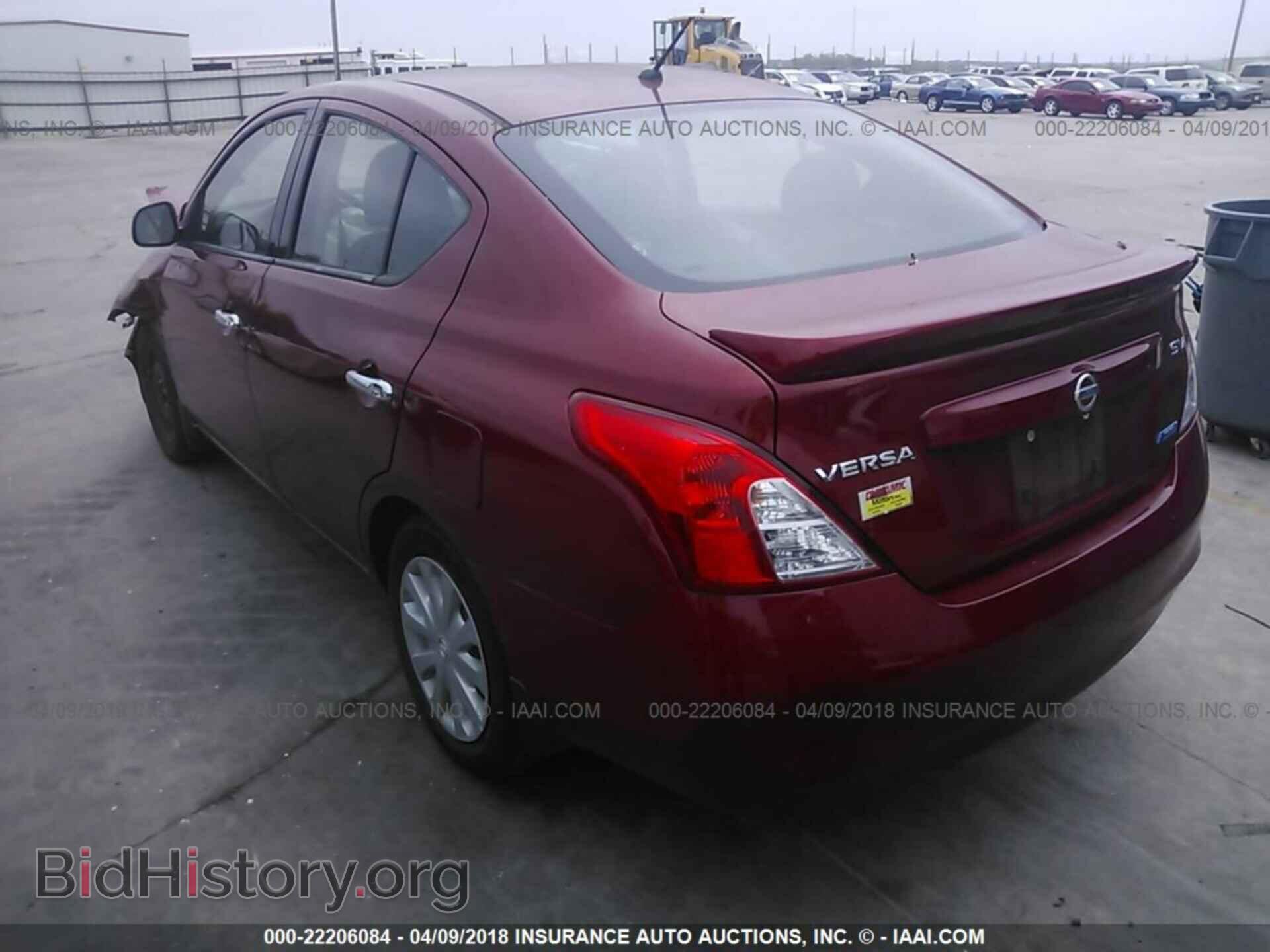 2014 Nissan Versa - VIN: 3N1CN7AP9EK457007 - Фото 3