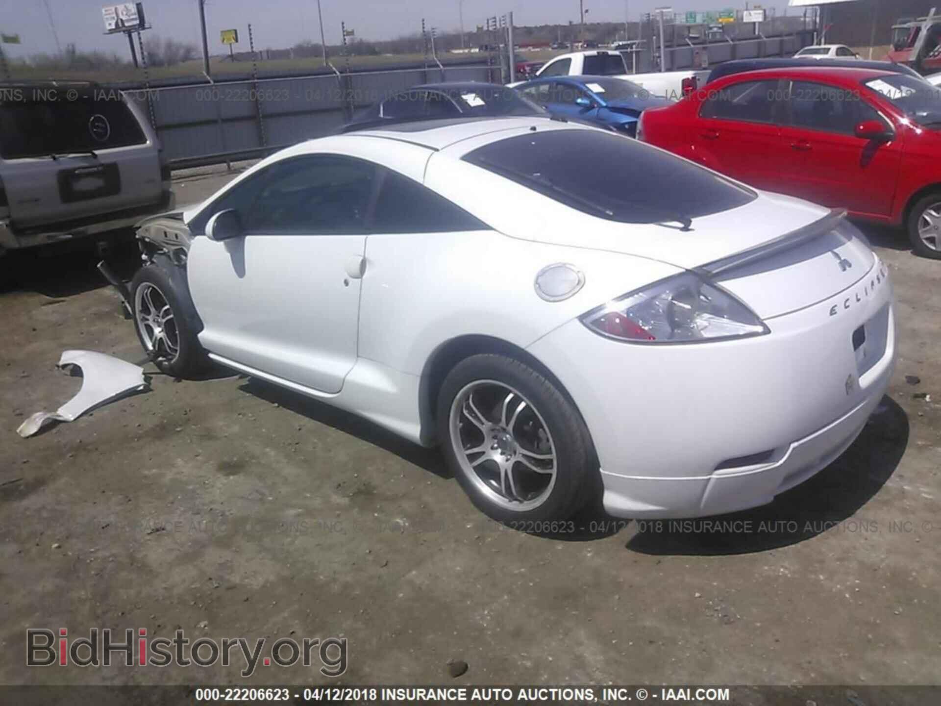 2008 MITSUBISHI ECLIPSE - VIN: 4A3AK34T88E033604 - Фото 3