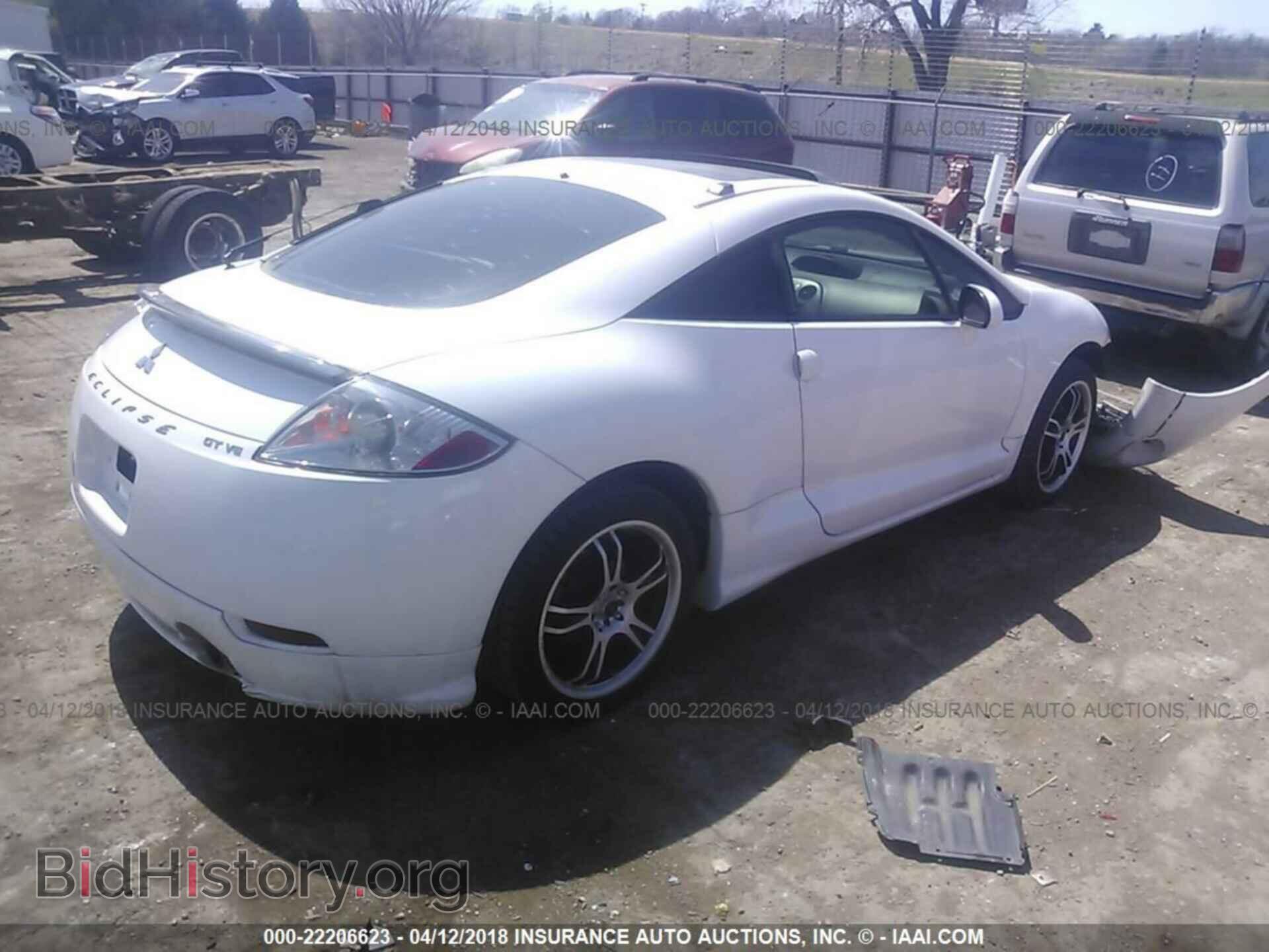 2008 MITSUBISHI ECLIPSE - VIN: 4A3AK34T88E033604 - Фото 4