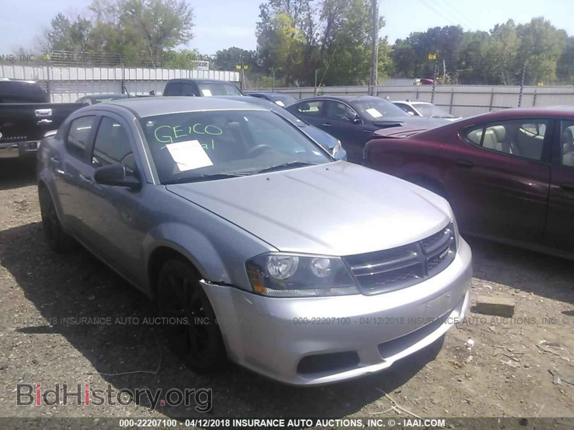 Фотография 1C3CDZAB6EN188950 - Dodge Avenger 2014