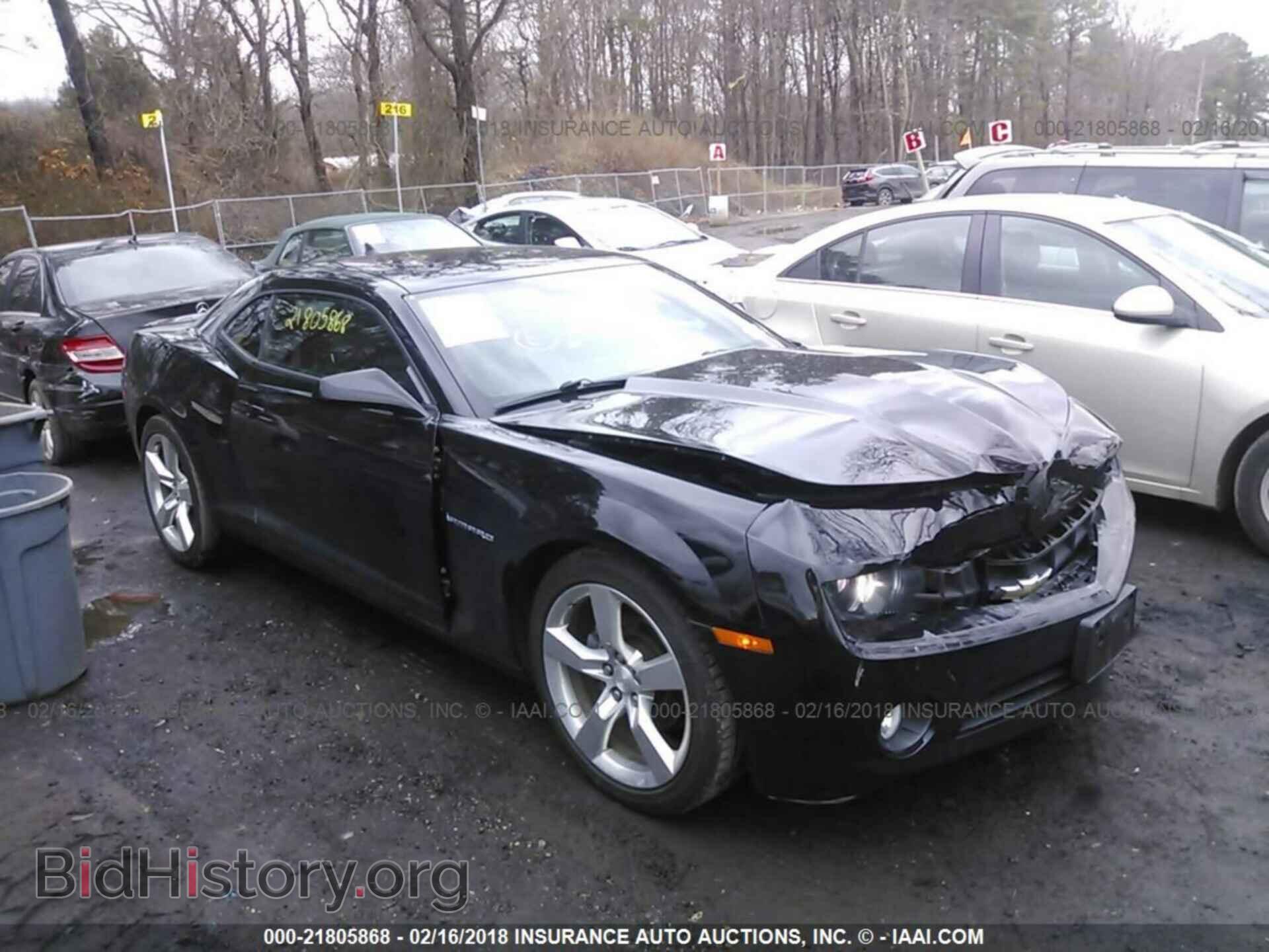 Photo 2G1FC1ED8B9191719 - CHEVROLET CAMARO 2011