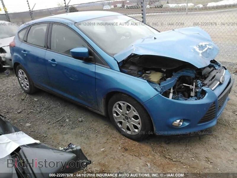 2012 Ford FOCUS (VIN 1FAHP3K23CL443007) — фото 1 из 10, IAAI, повреждение: передняя часть
