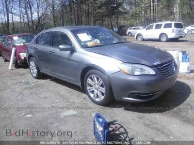 2011 Chrysler 200, gray — VIN 1C3BC1FB4BN580104, IAAI