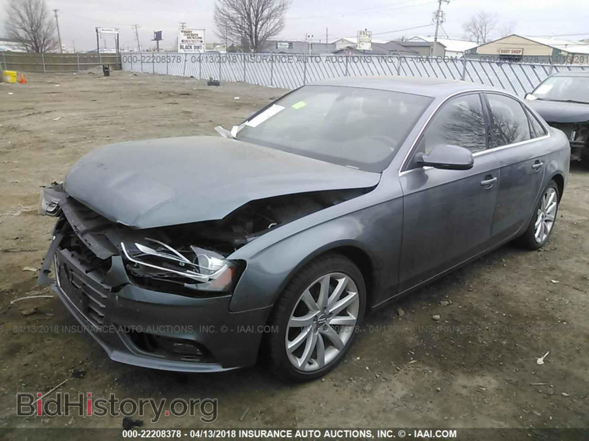 2013 Audi A4 - VIN: WAUFFAFL0DN032789 - Фото 2