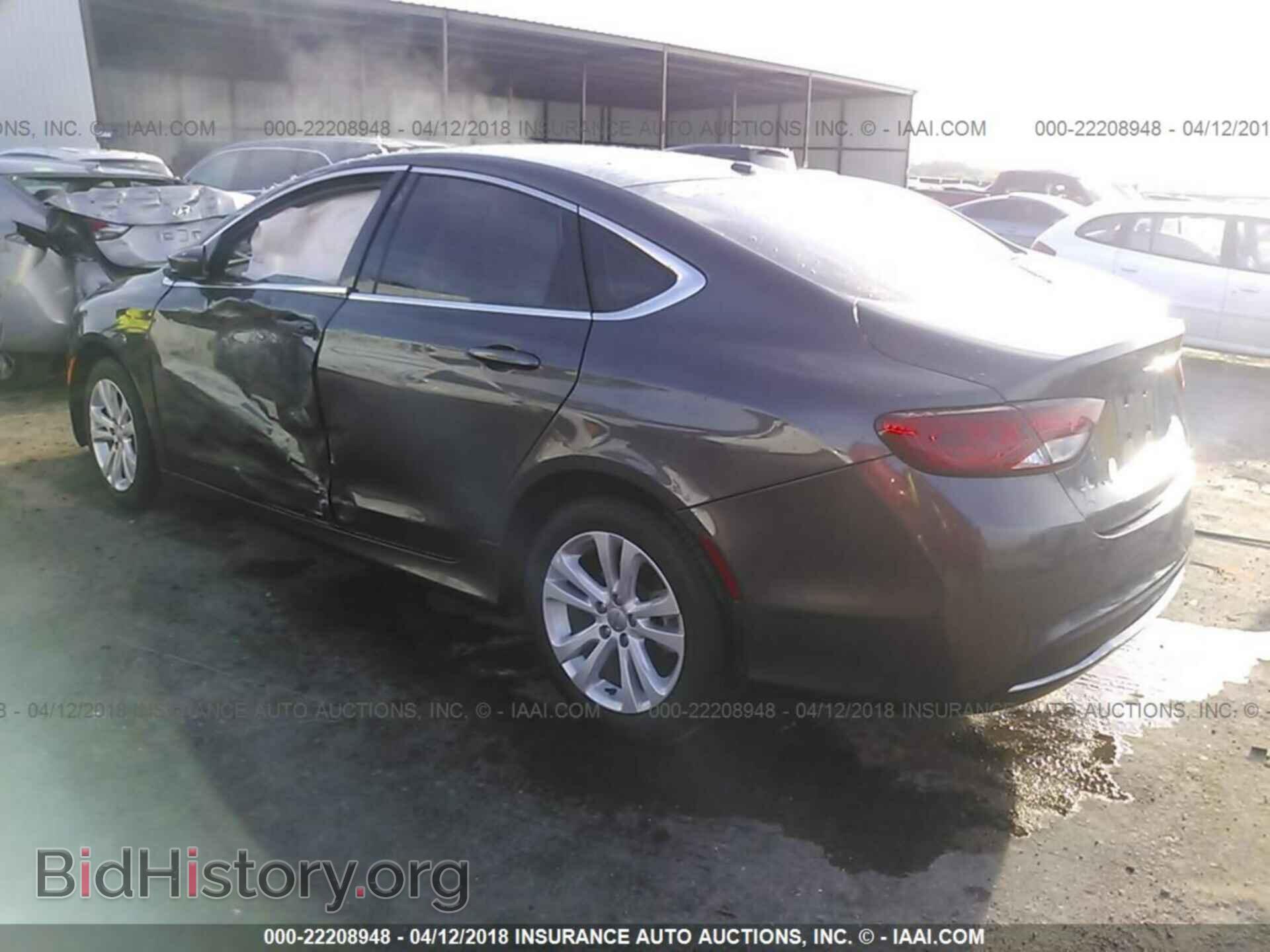 2016 Chrysler 200 - VIN: 1C3CCCAB0GN108769 - Фото 3