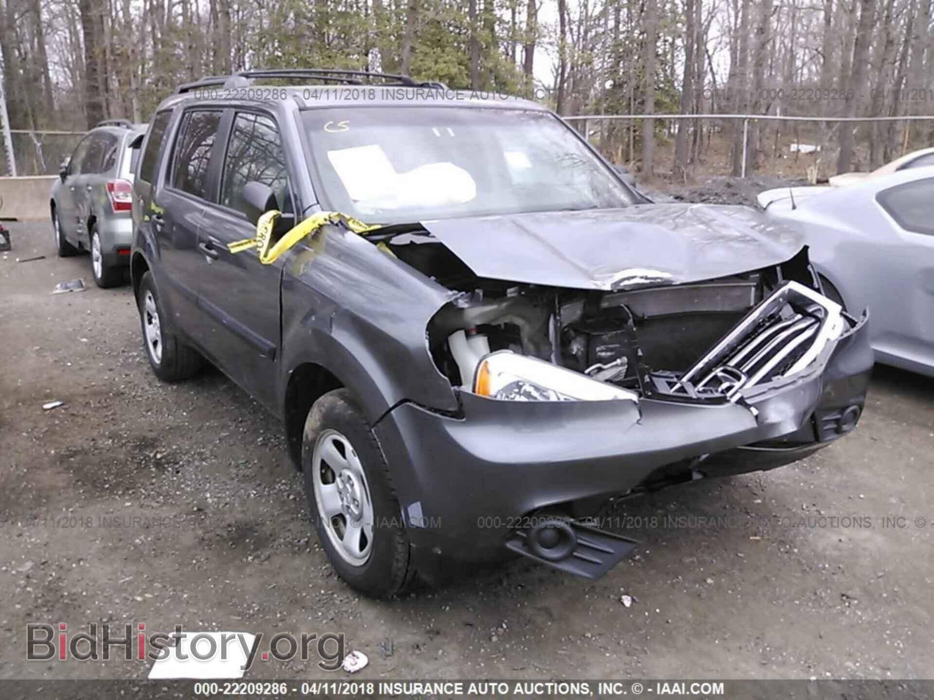Фотография 5FNYF4H22CB022490 - Honda Pilot 2012