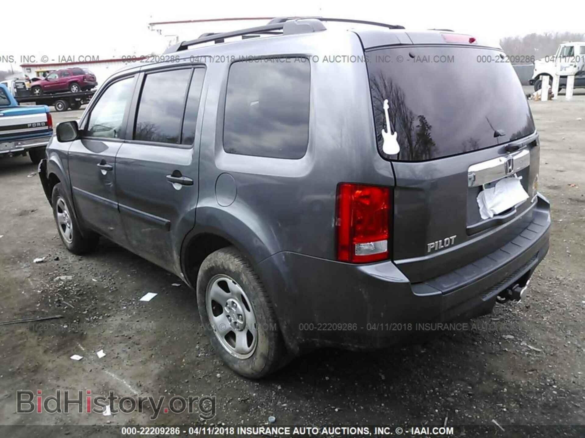 2012 Honda Pilot - VIN: 5FNYF4H22CB022490 - Фото 3