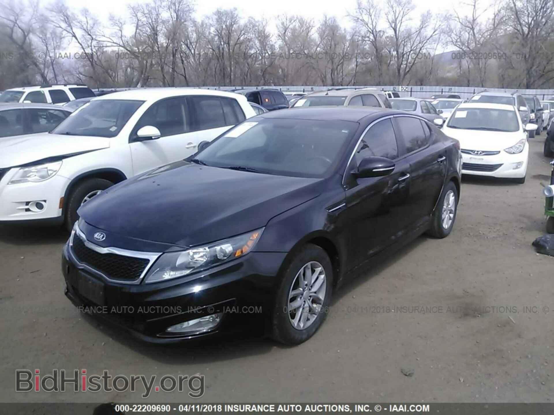 2013 Kia Optima - VIN: 5XXGM4A77DG241855 - Photo 2