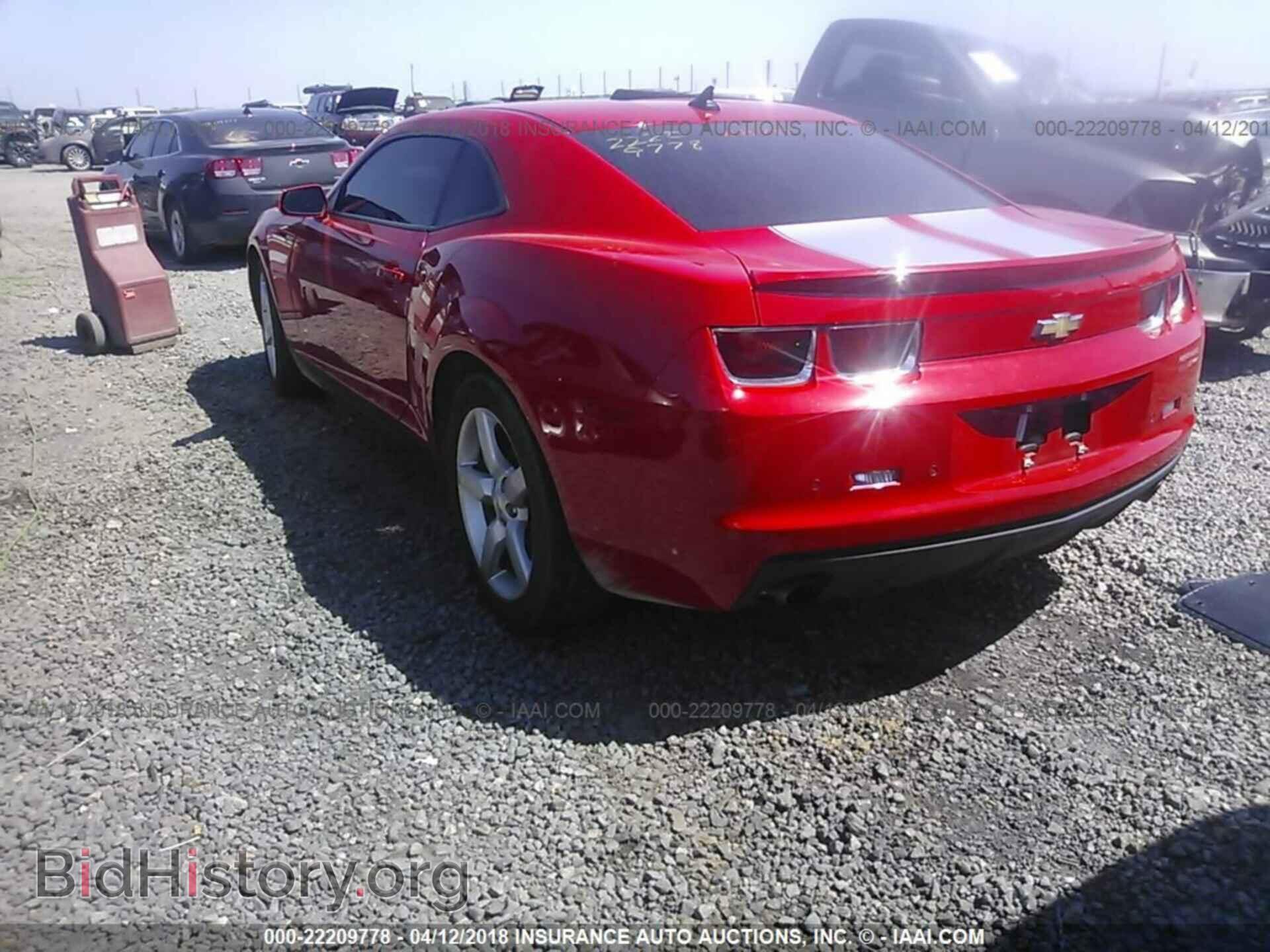 2013 Chevrolet Camaro - VIN: 2G1FC1E30D9201010 - Фото 3