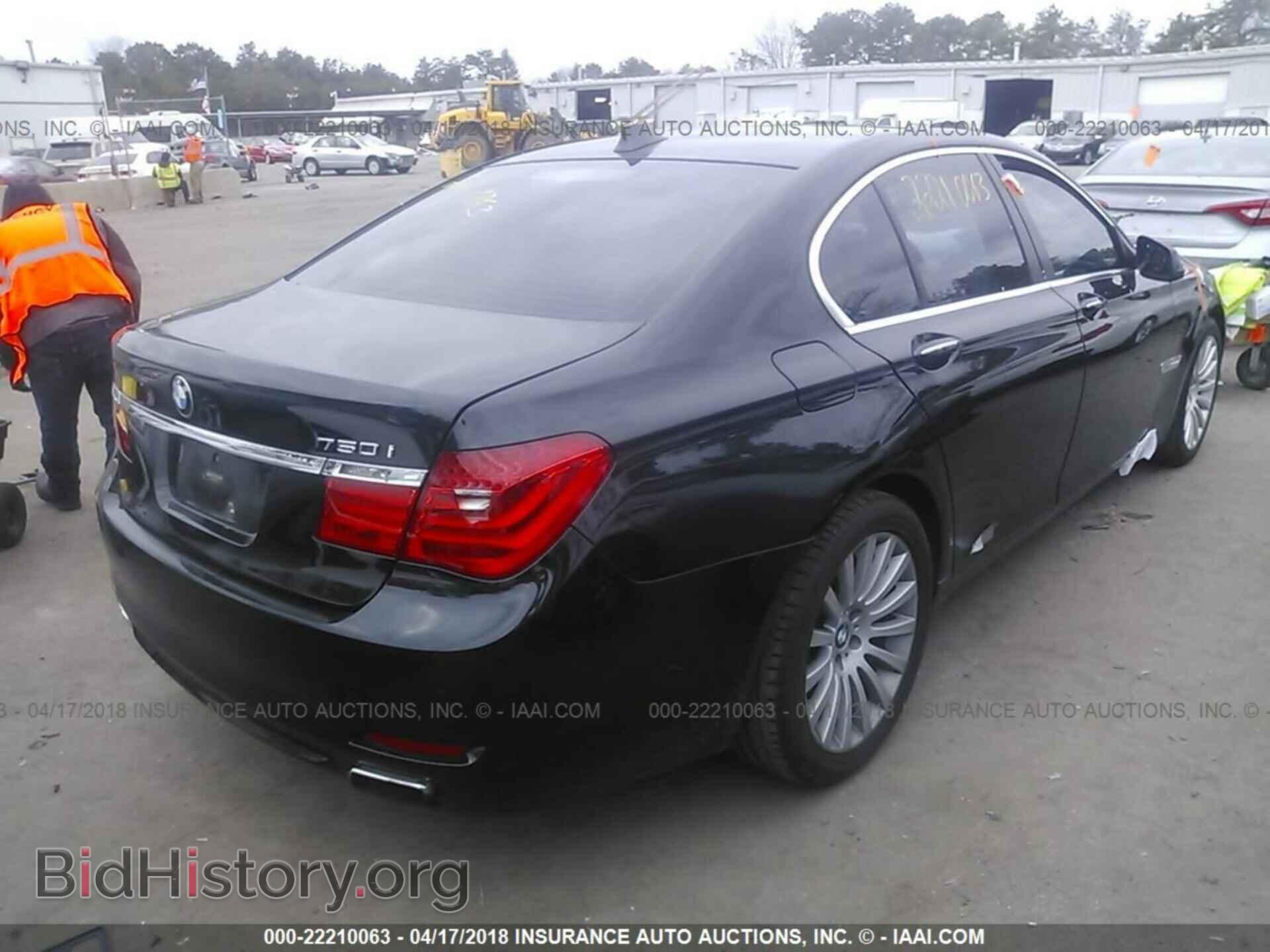 2012 Bmw 750 - VIN: WBAKC6C50CC396876 - Фото 4