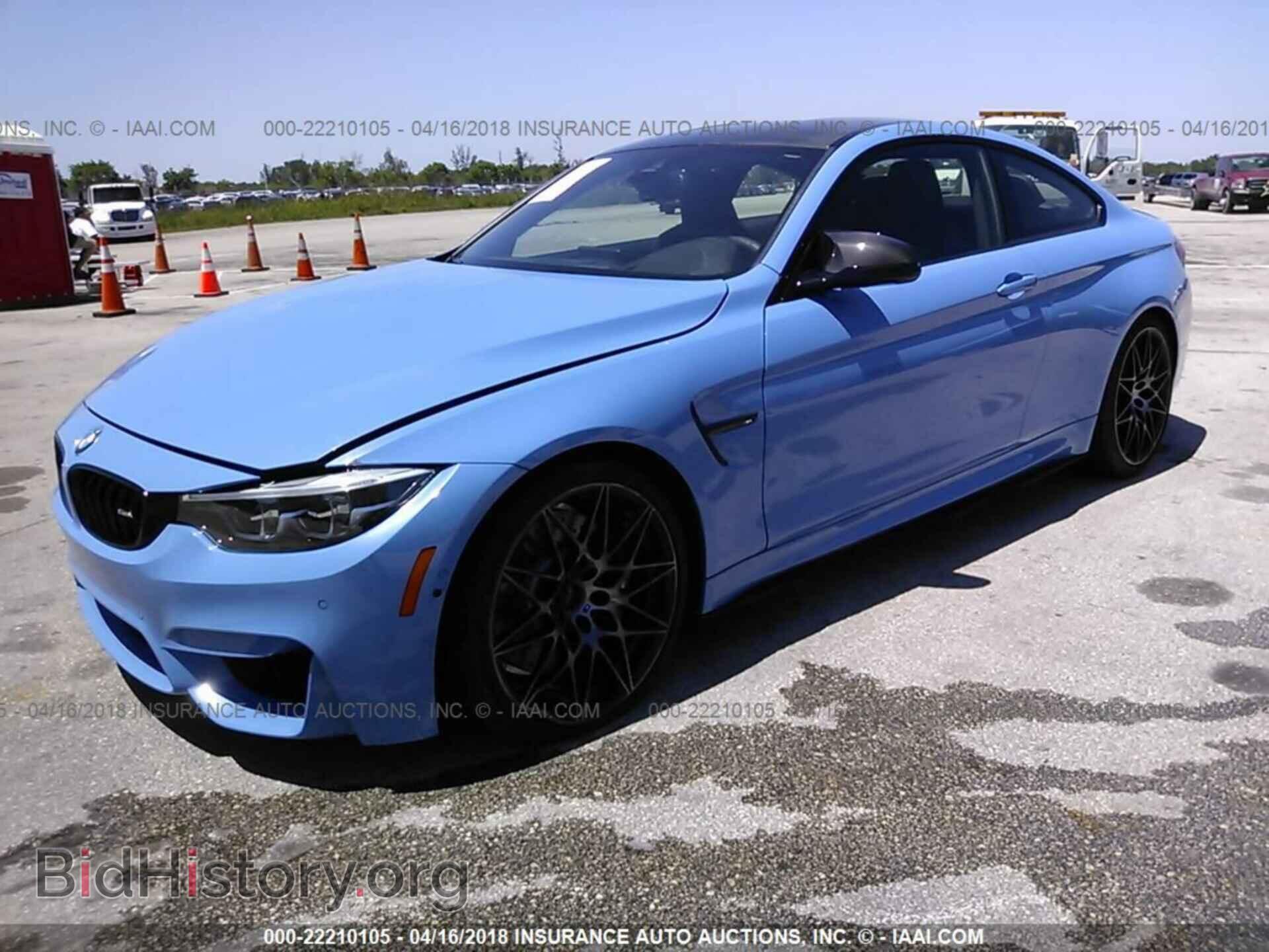 2018 Bmw M4 - VIN: WBS4Y9C5XJAC87635 - Photo 2