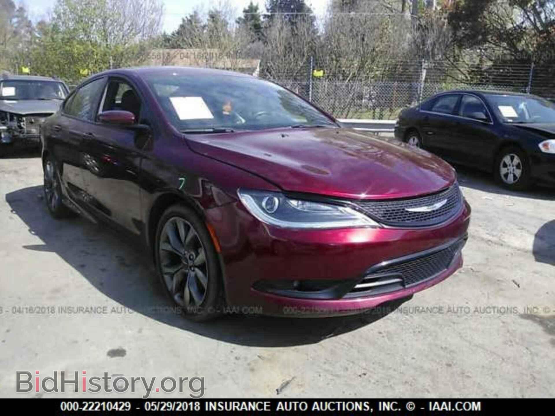 Фотография 1C3CCCBB3FN614531 - Chrysler 200 2015