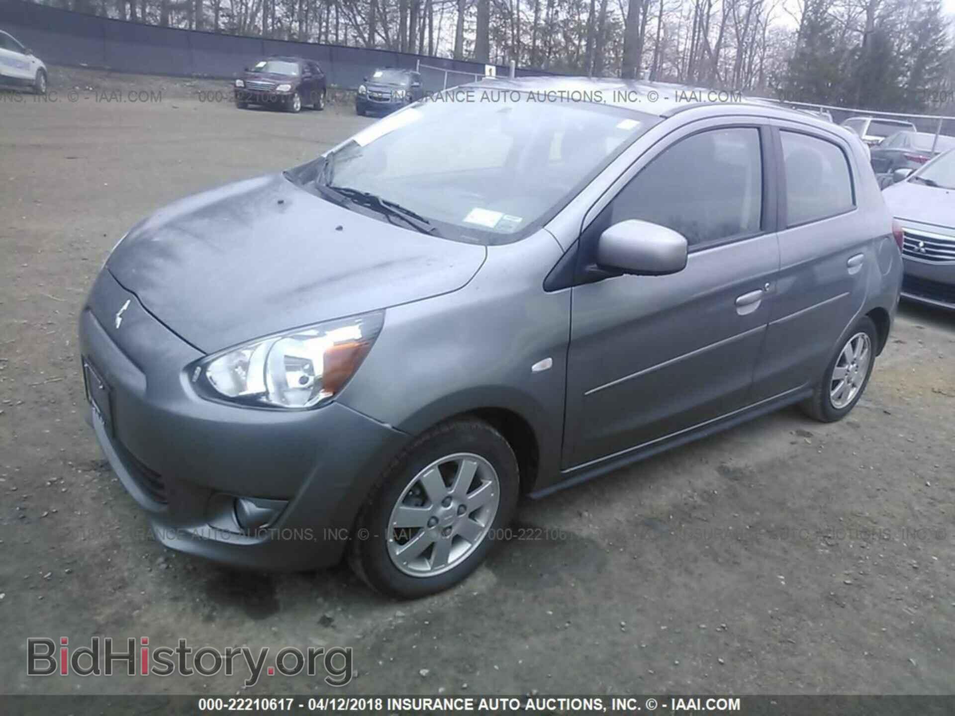 2015 Mitsubishi Mirage - VIN: ML32A4HJ9FH059491 - Фото 2