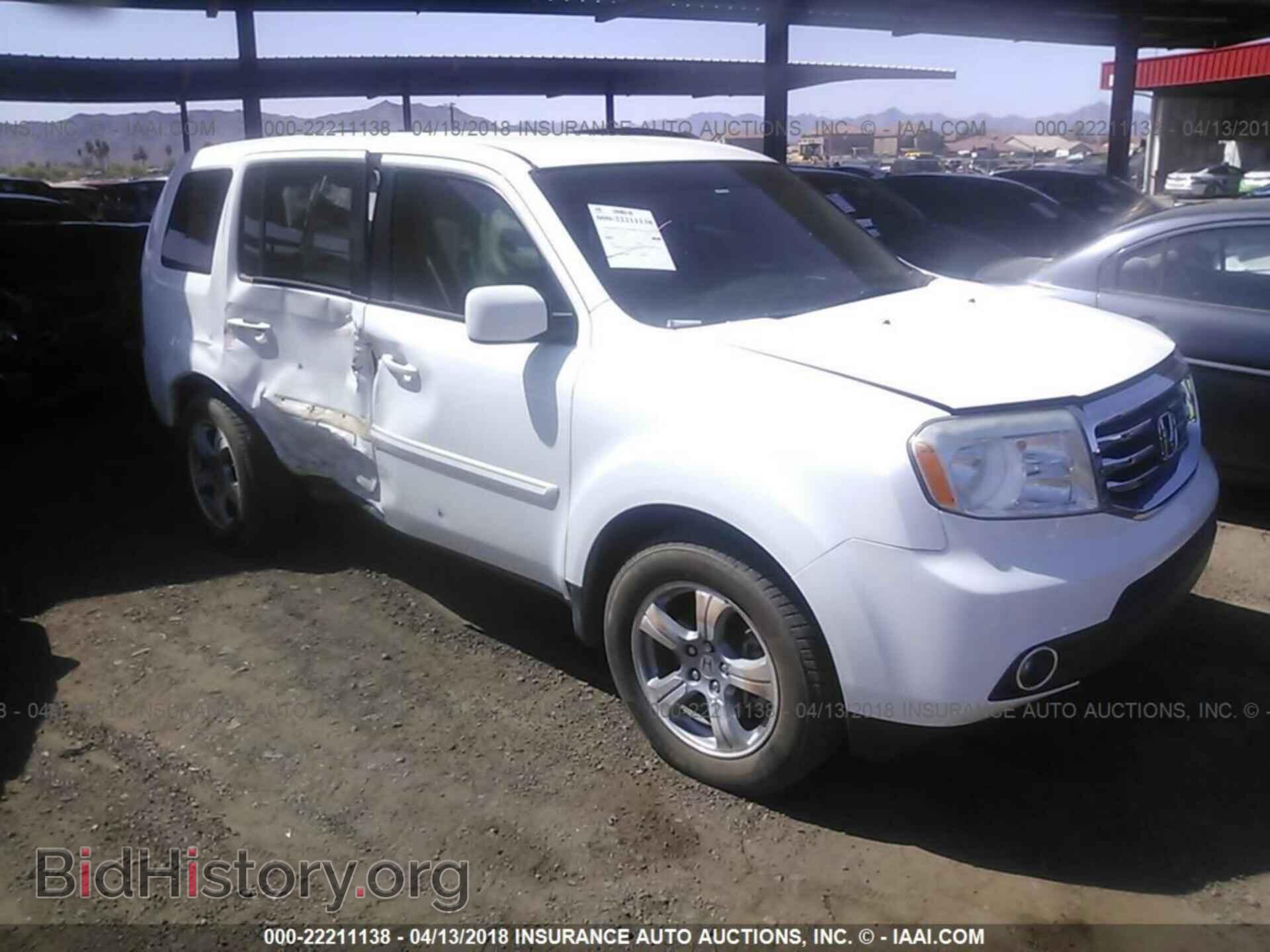 Фотография 5FNYF4H43CB030759 - Honda Pilot 2012