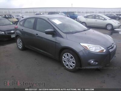 2012 Ford FOCUS, gray — VIN 1FAHP3K2XCL466221, IAAI