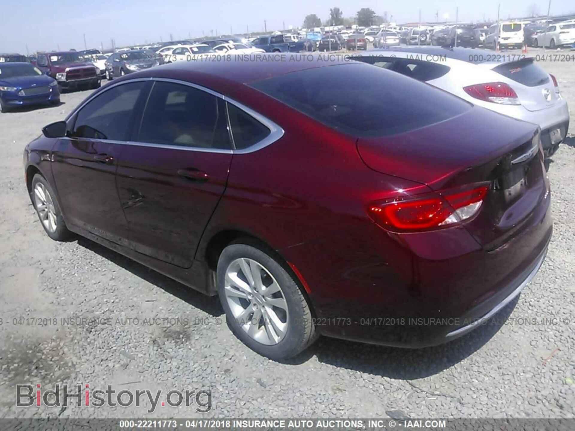 2015 Chrysler 200 - VIN: 1C3CCCAB6FN663045 - Фото 3
