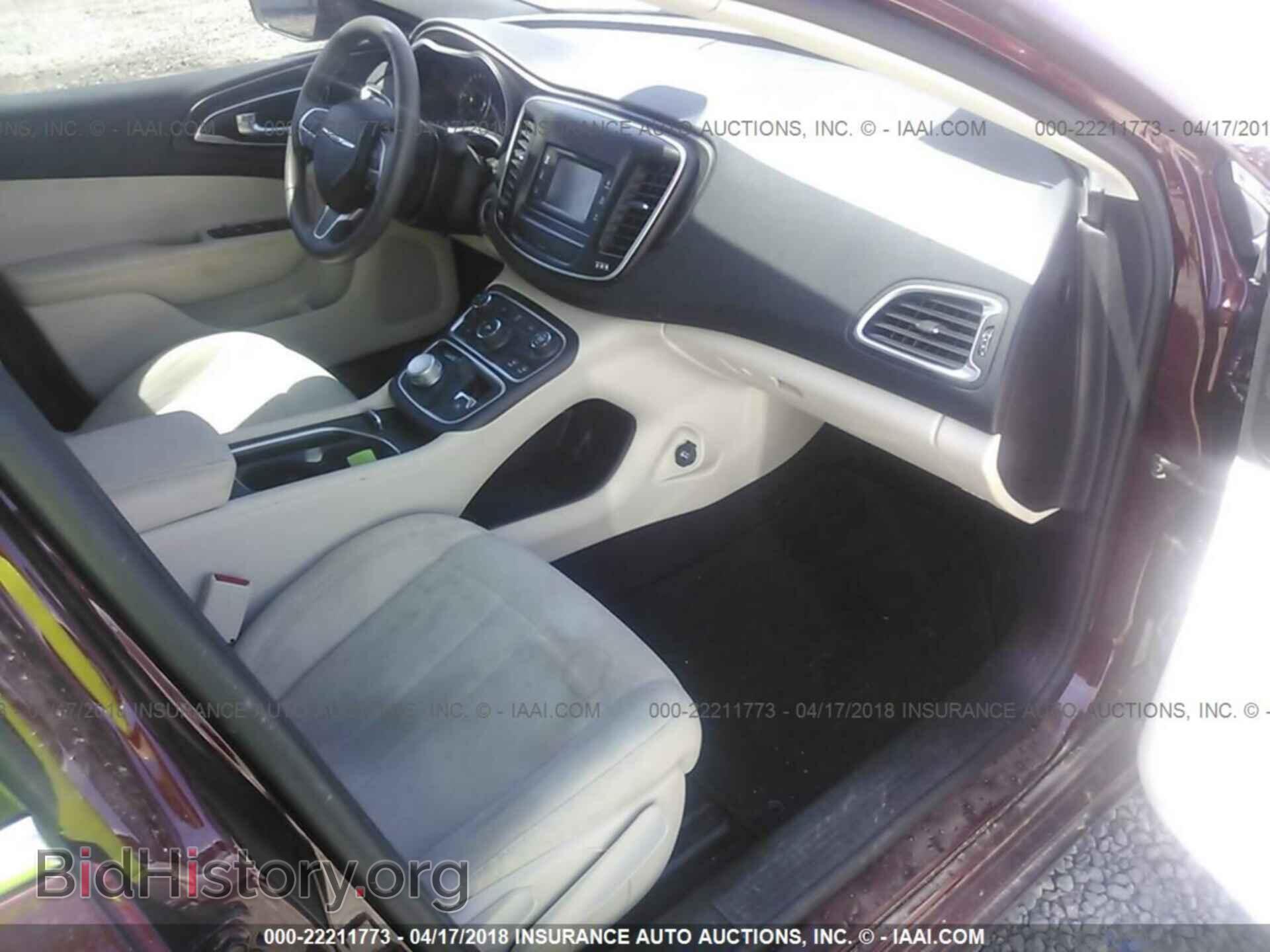2015 Chrysler 200 - VIN: 1C3CCCAB6FN663045 - Фото 5