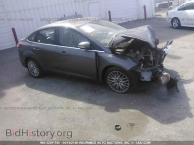 2012 Ford FOCUS, серый — VIN 1FAHP3H28CL430468, IAAI