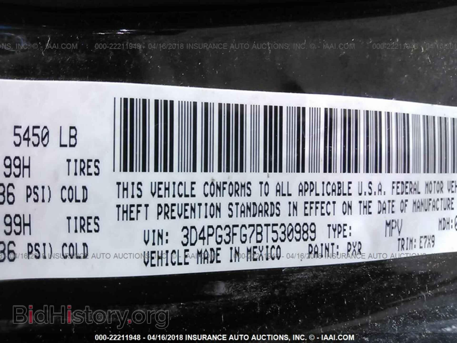 2011 Dodge Journey - VIN: 3D4PG3FG7BT530989 - Photo 9