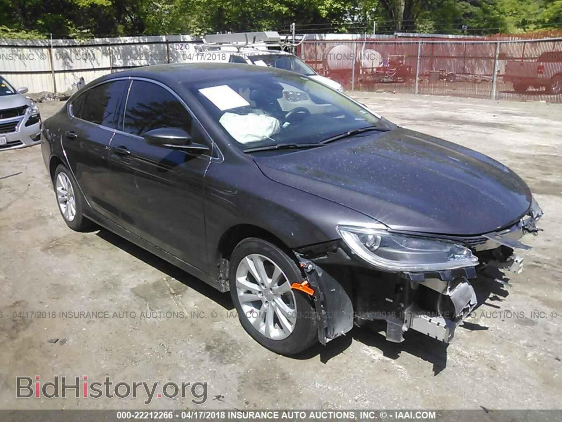 Photo 1C3CCCAB4FN615009 - Chrysler 200 2015