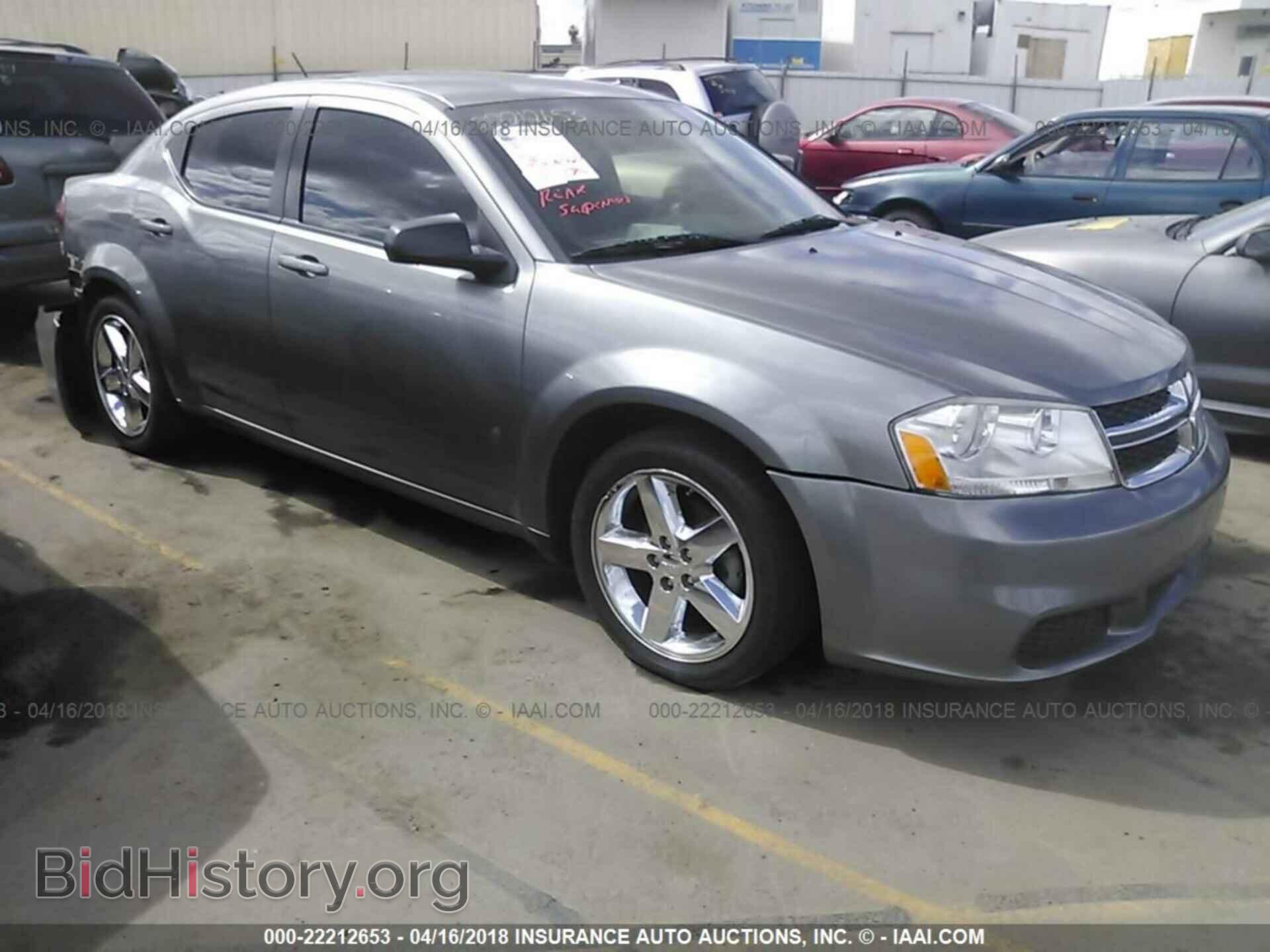 Photo 1C3CDZAB2CN243200 - Dodge Avenger 2012