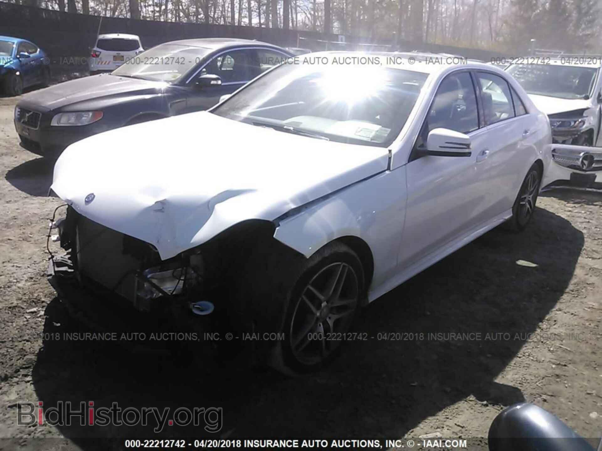 2014 Mercedes-benz E - VIN: WDDHF8JB3EB021989 - Photo 2