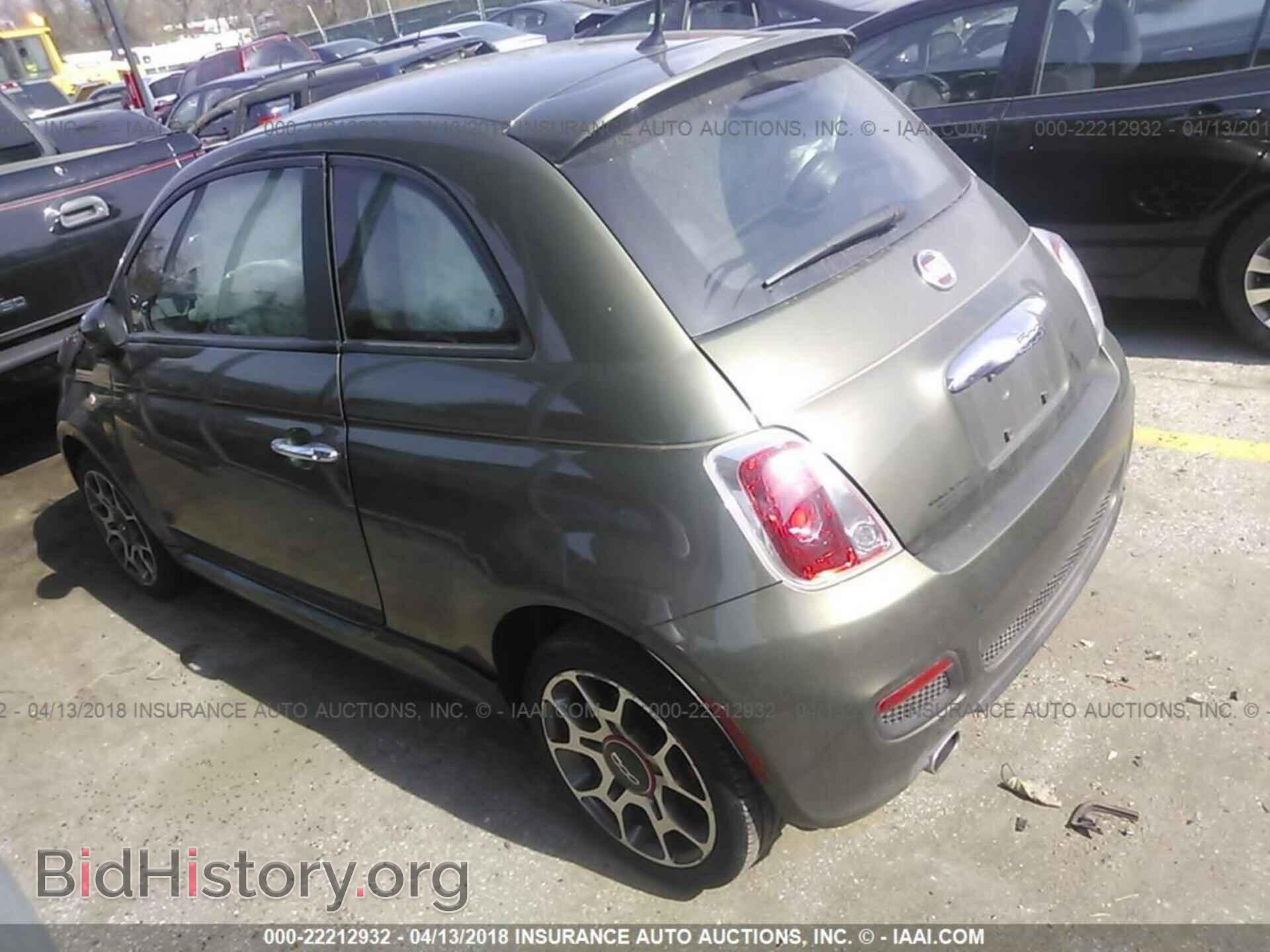 2012 Fiat 500 - VIN: 3C3CFFBR4CT340077 - Фото 3