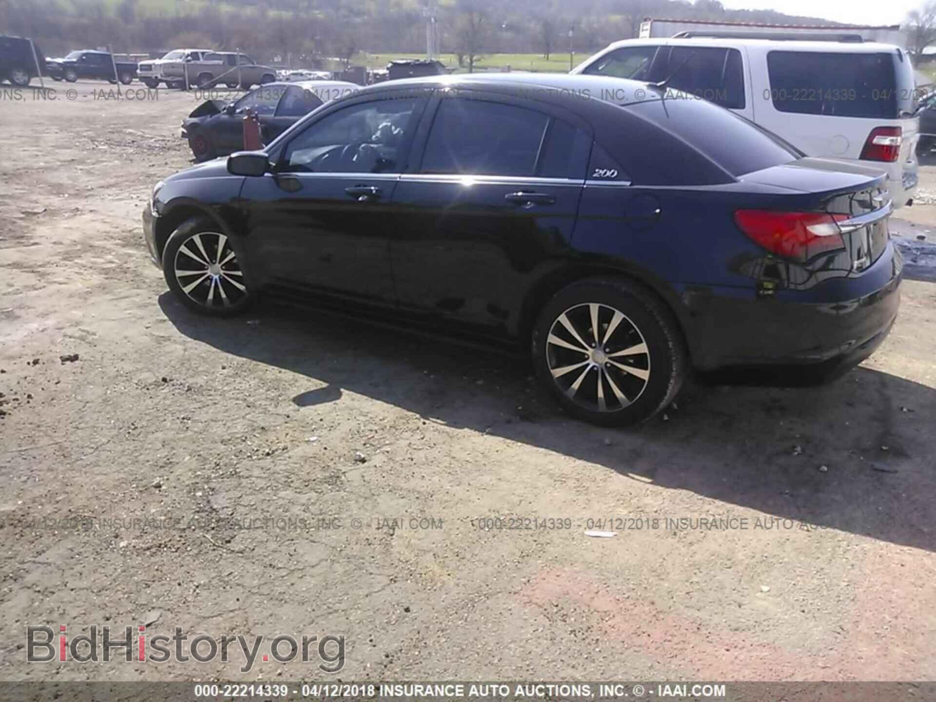 2012 Chrysler 200 - VIN: 1C3CCBHG4CN257451 - Фото 3