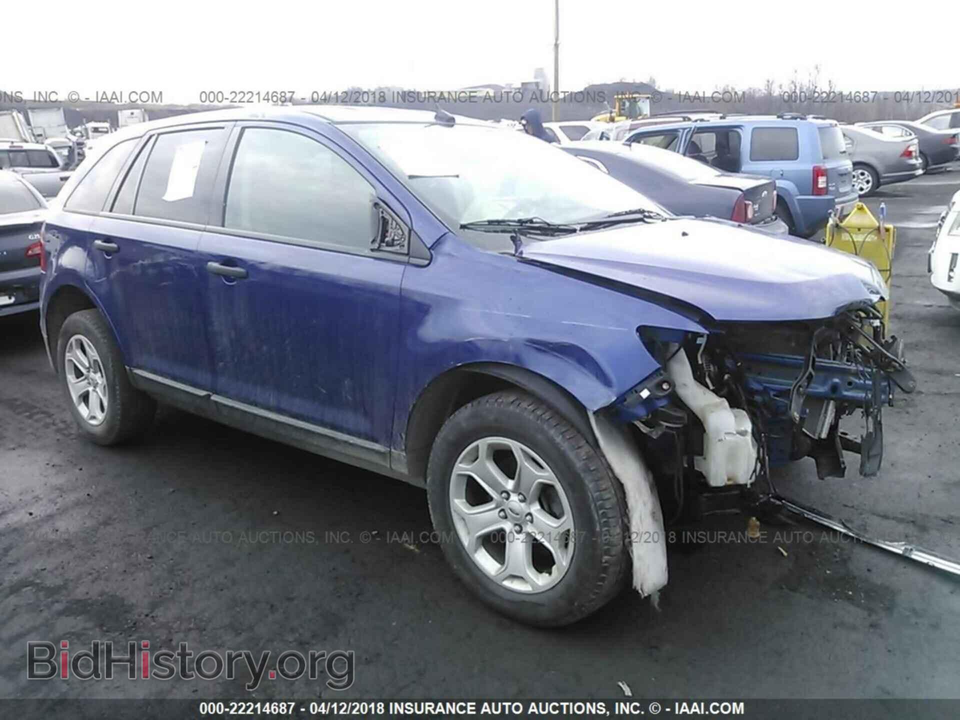 Фотография 2FMDK4GC8EBB16034 - Ford Edge 2014
