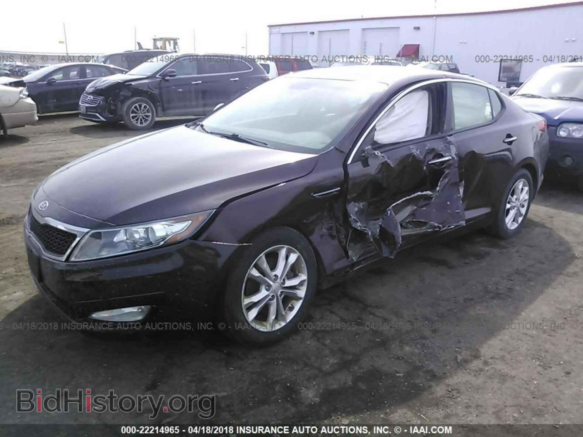2012 Kia Optima - VIN: 5XXGN4A76CG037365 - Фото 2