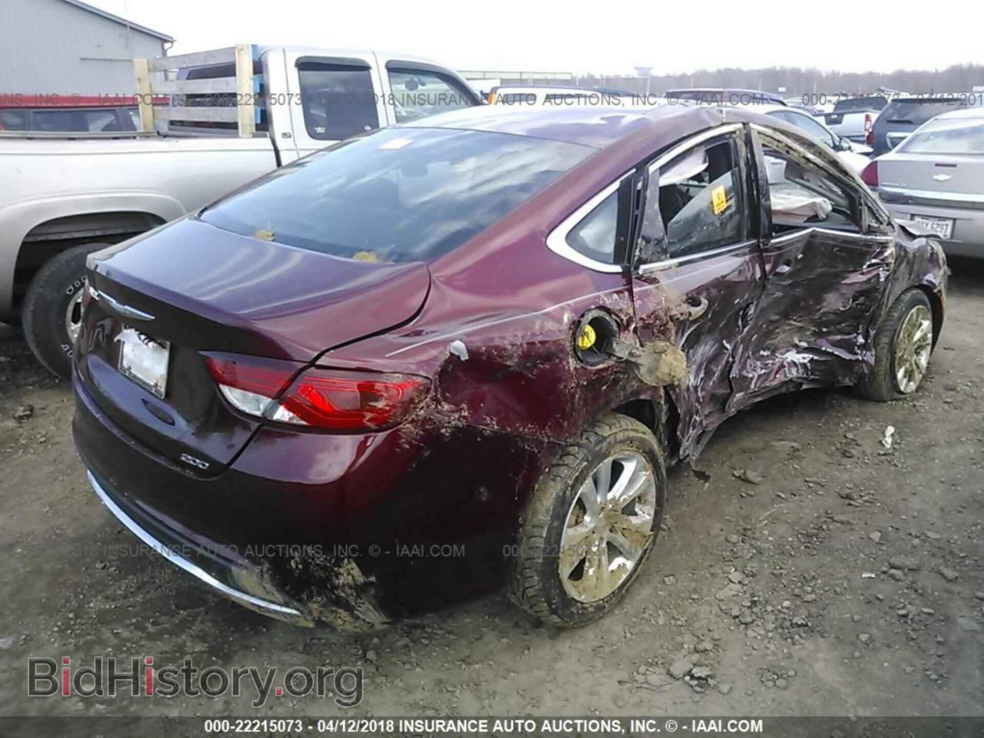 2015 Chrysler 200 - VIN: 1C3CCCAB7FN633309 - Photo 4