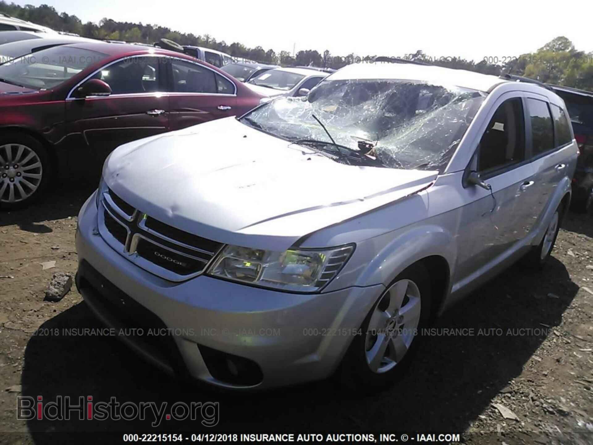 2012 Dodge Journey - VIN: 3C4PDCBG6CT314564 - Фото 2
