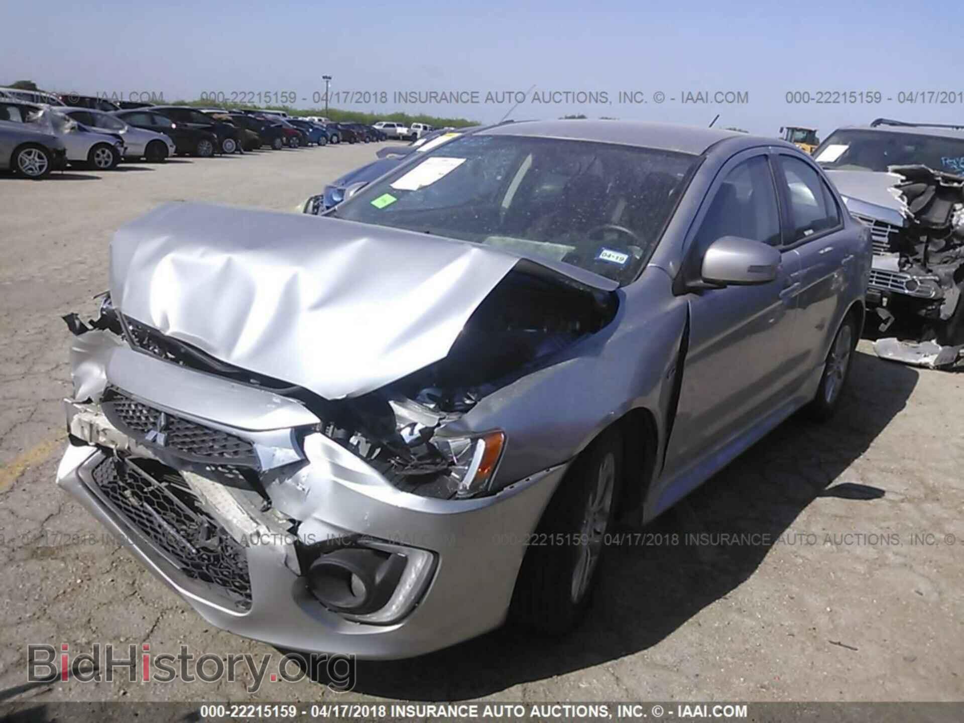2016 Mitsubishi Lancer - VIN: JA32U2FU4GU001740 - Фото 2