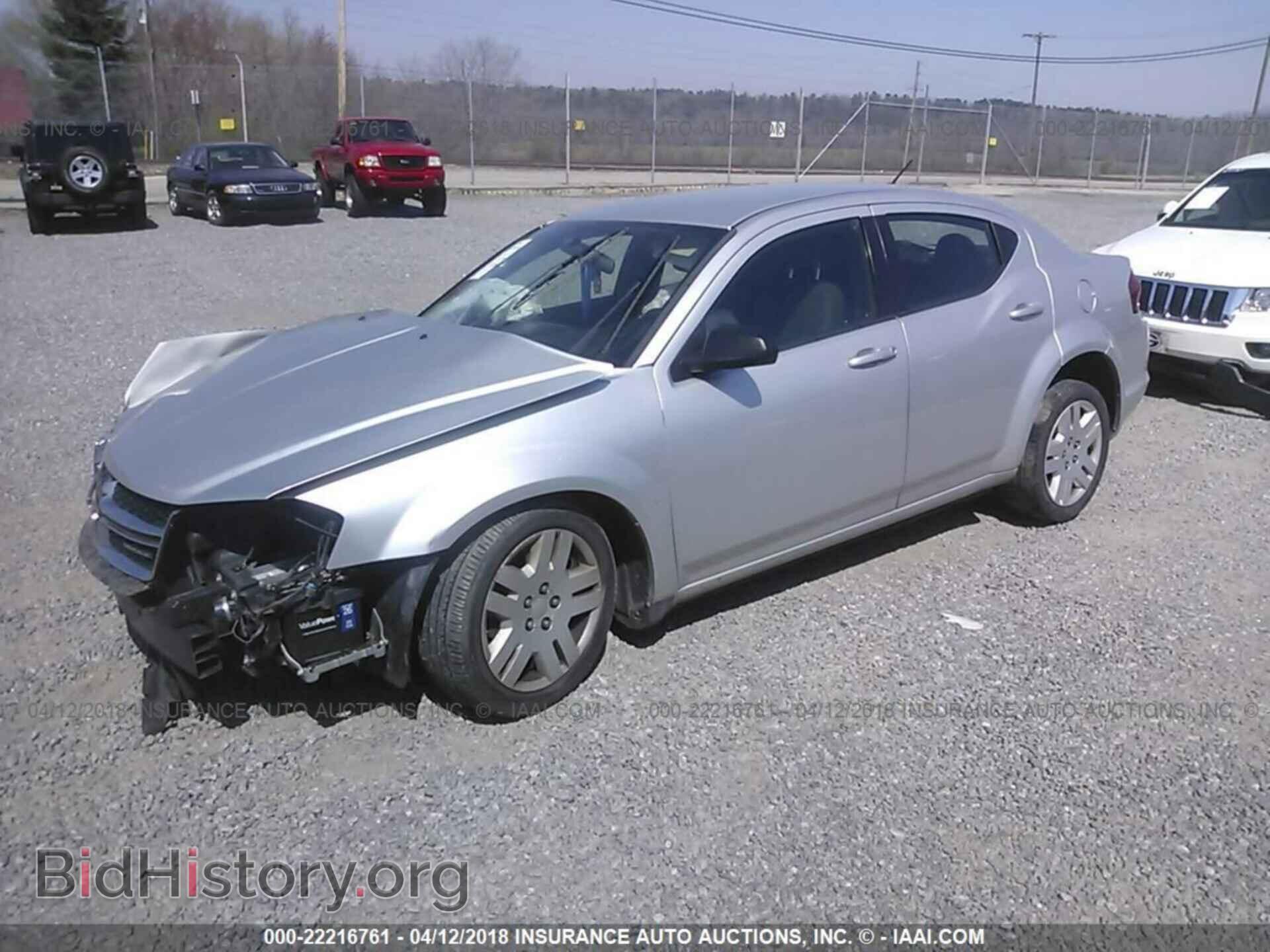 2012 Dodge Avenger - VIN: 1C3CDZAB8CN136099 - Фото 2
