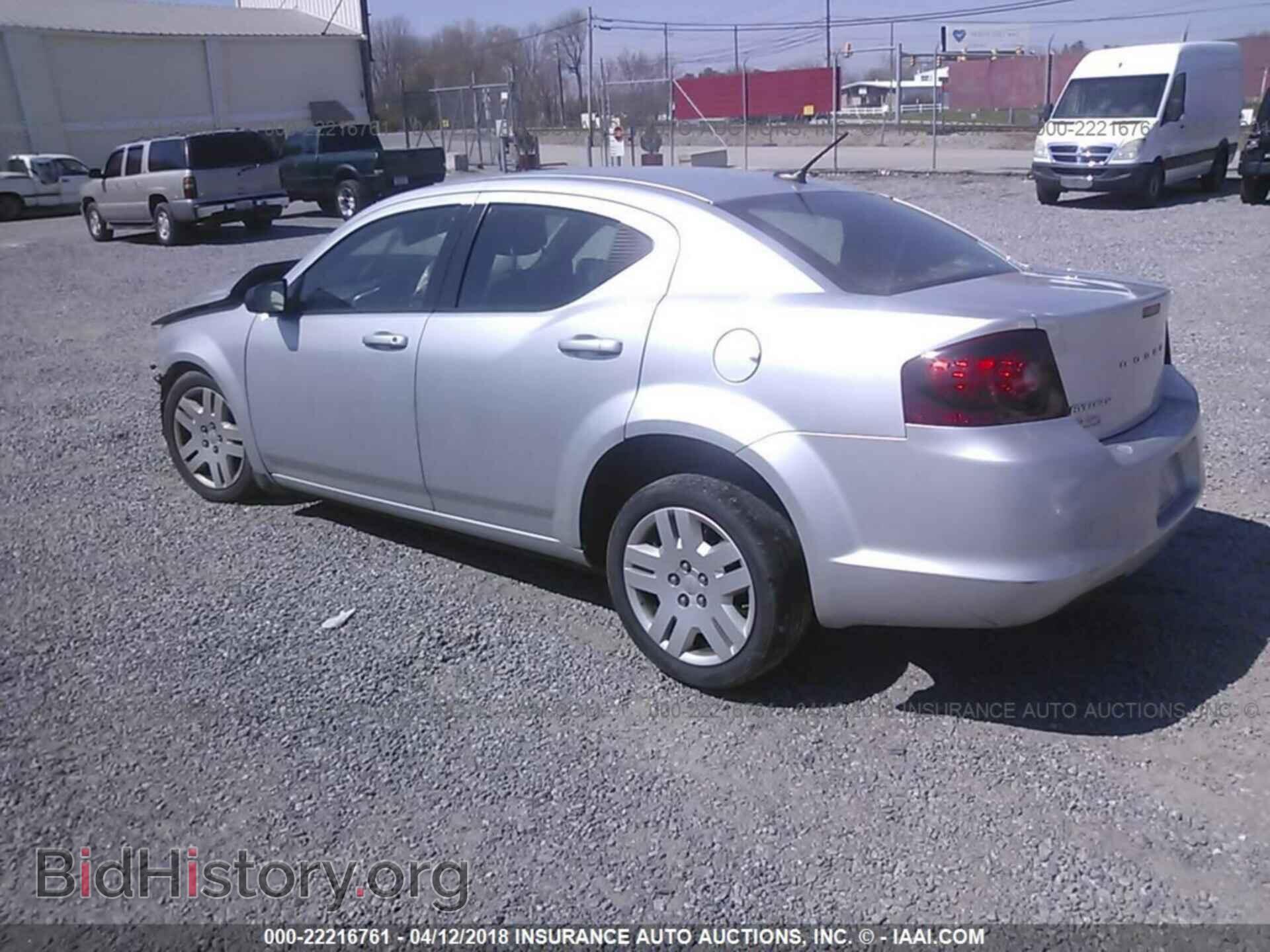 2012 Dodge Avenger - VIN: 1C3CDZAB8CN136099 - Фото 3