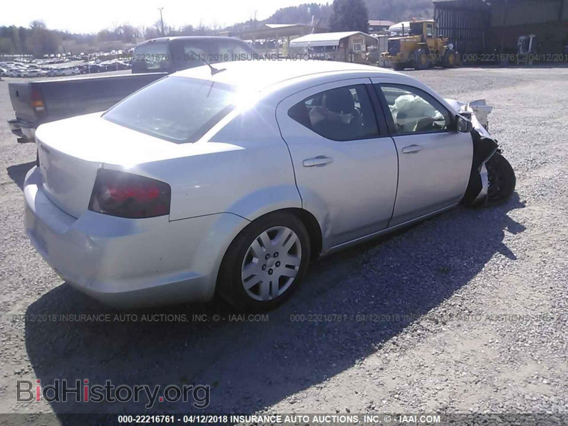 2012 Dodge Avenger - VIN: 1C3CDZAB8CN136099 - Фото 4