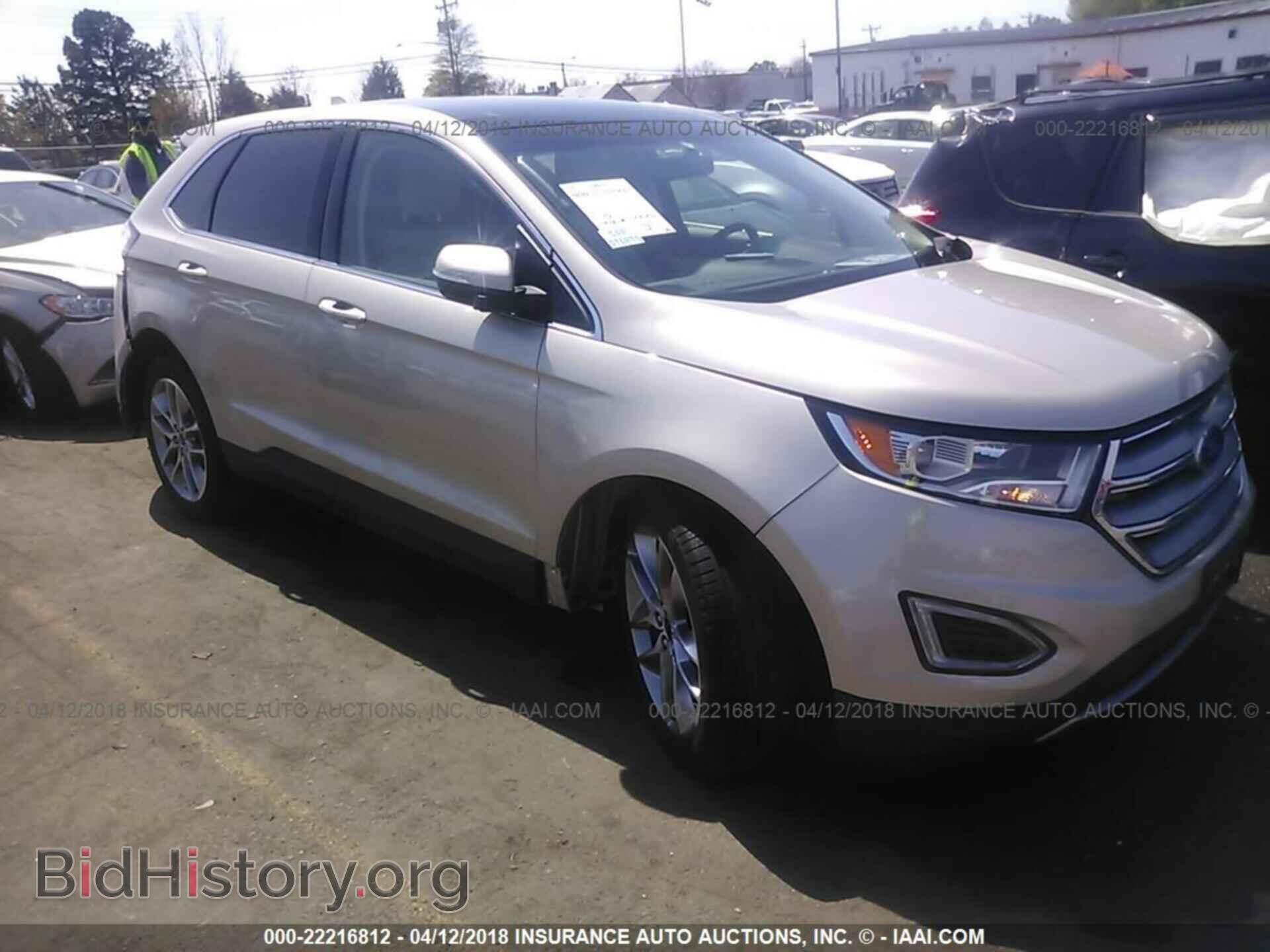 Фотография 2FMPK4K82HBB10606 - Ford Edge 2017