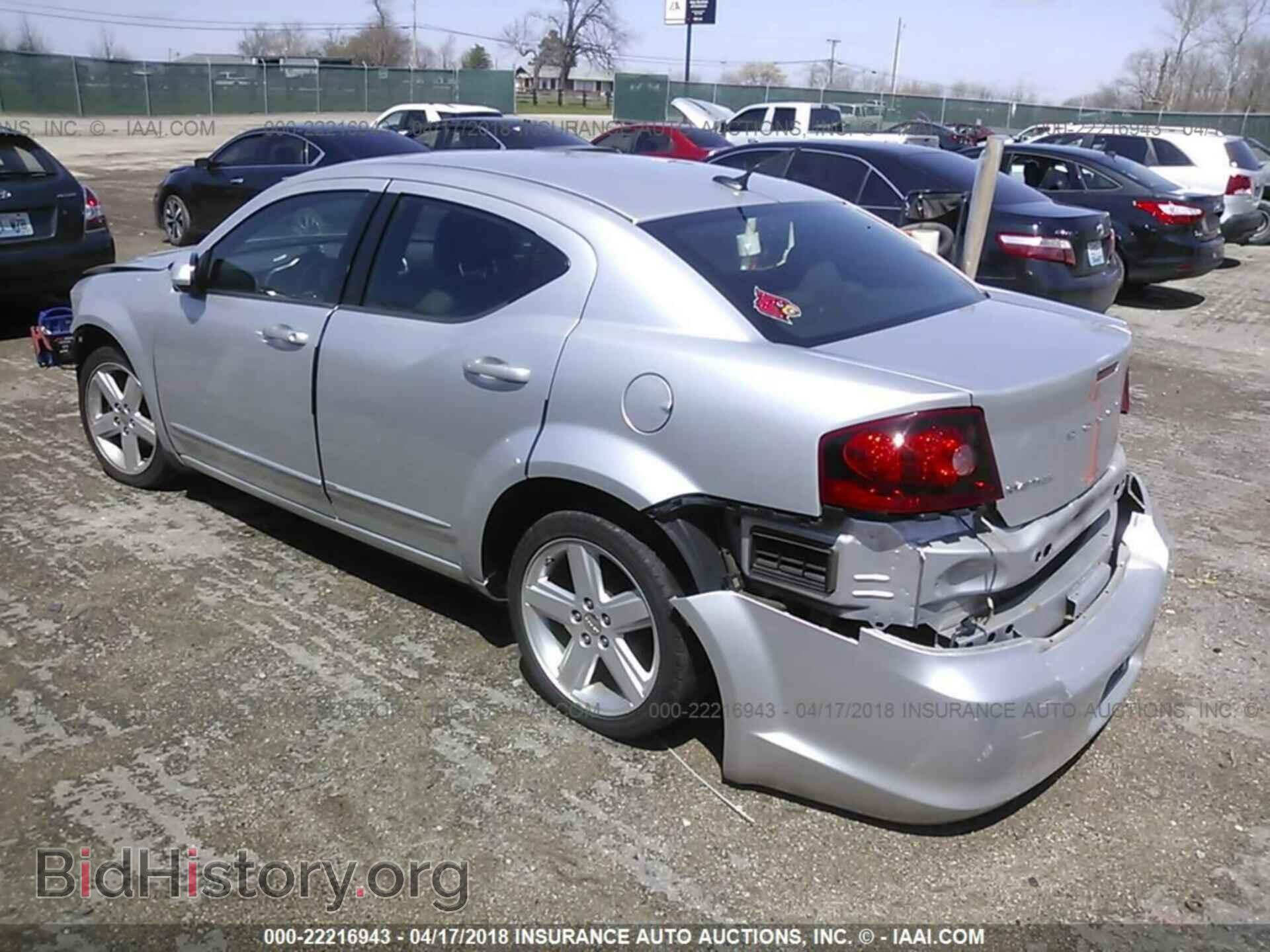 2011 DODGE AVENGER - VIN: 1B3BD1FB8BN556804 - Фото 3
