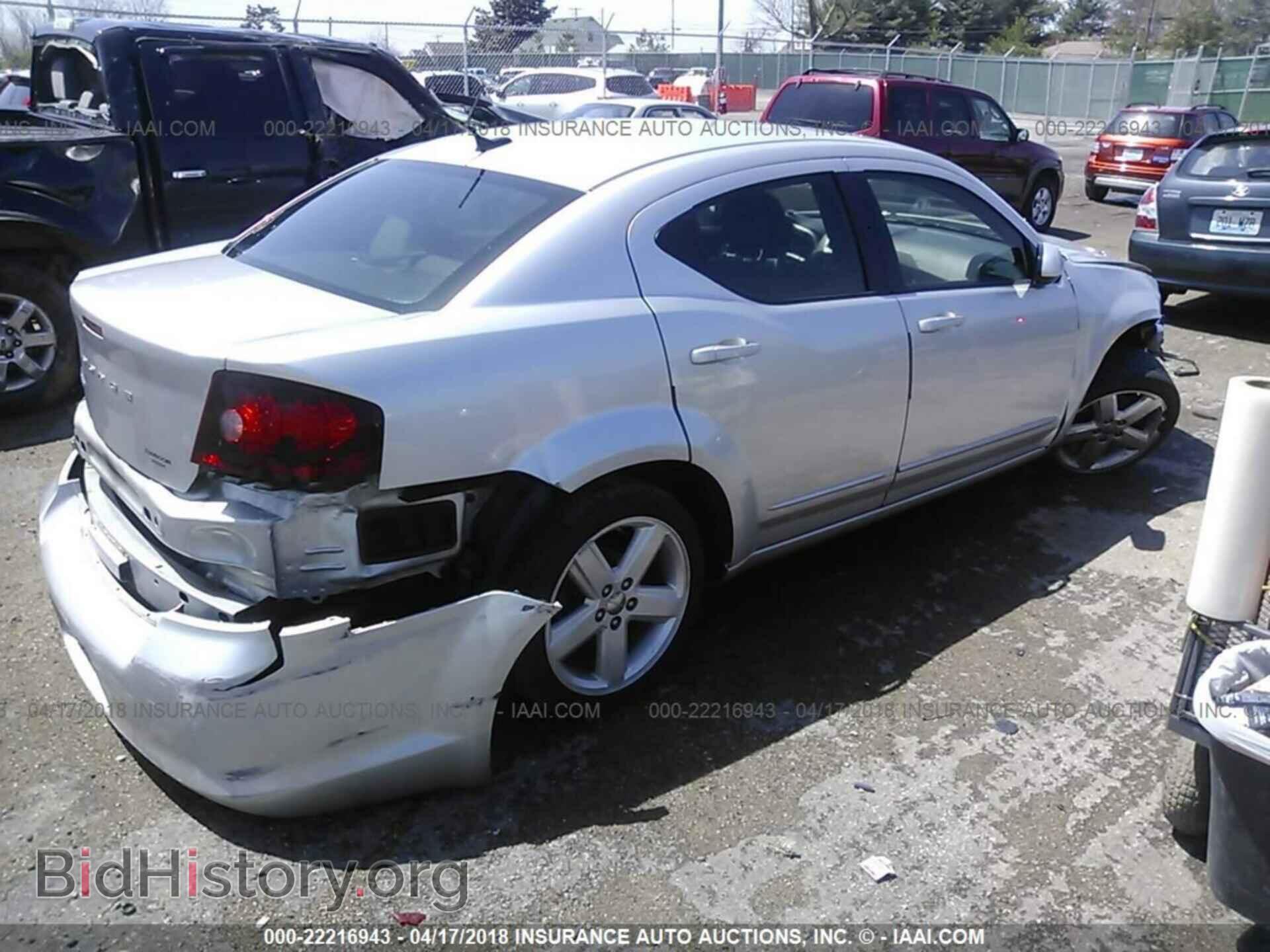 2011 DODGE AVENGER - VIN: 1B3BD1FB8BN556804 - Фото 4