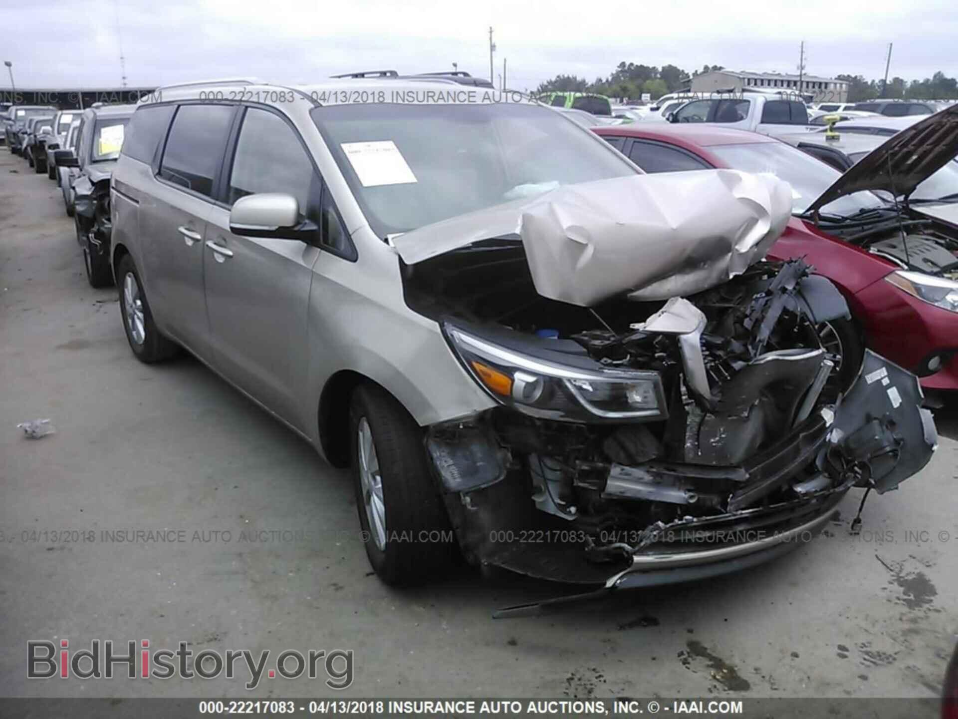 Фотография KNDMB5C18H6266856 - Kia Sedona 2017