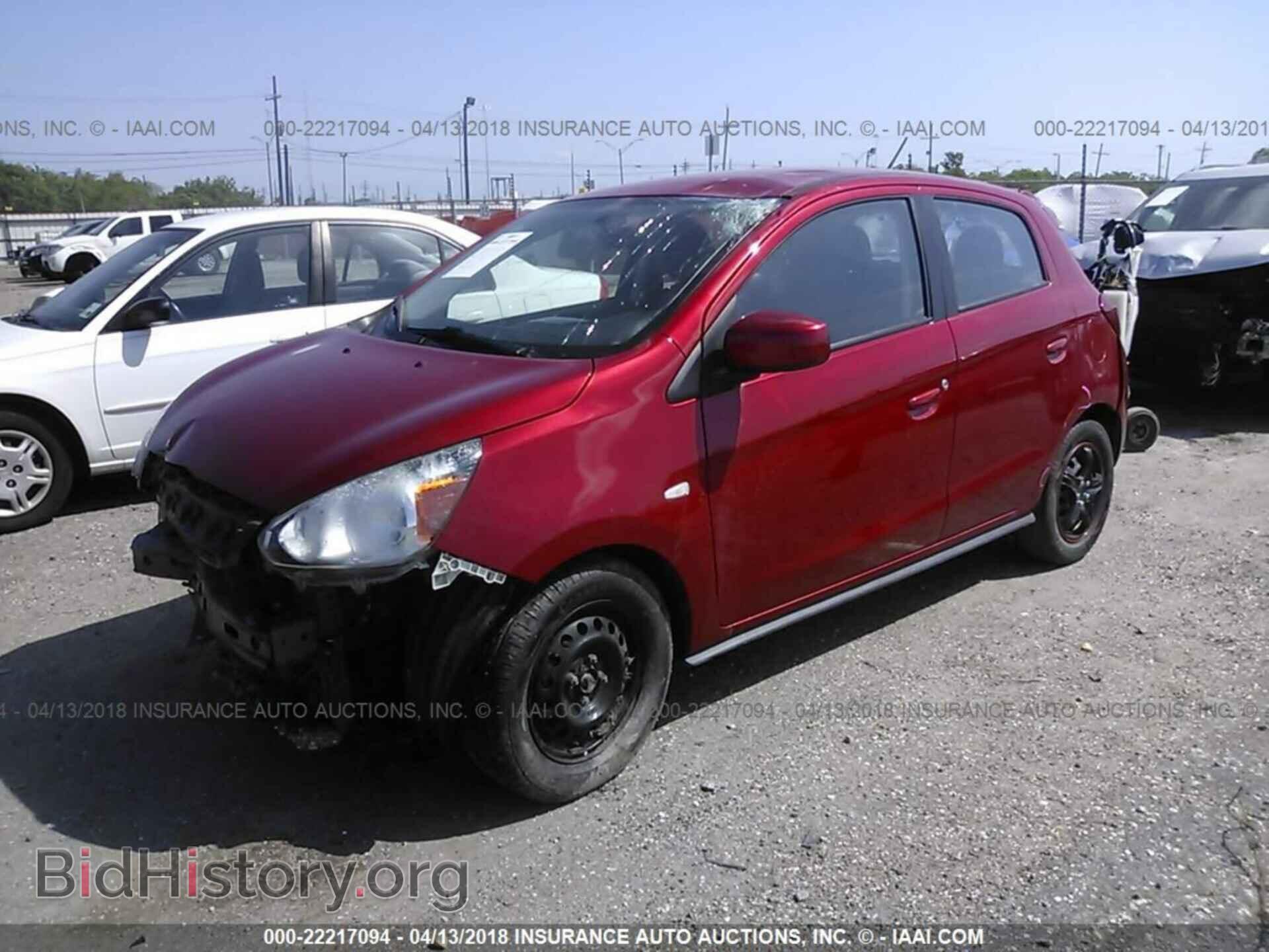 2015 Mitsubishi Mirage - VIN: ML32A3HJ1FH047443 - Фото 2