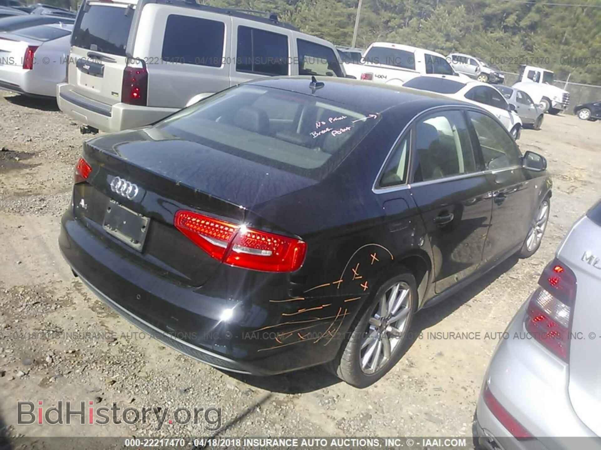 2015 Audi A4 - VIN: WAUEFAFLXFA074828 - Фото 4